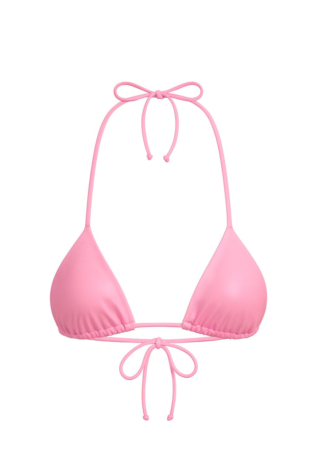 Pink Triangle Swim Top