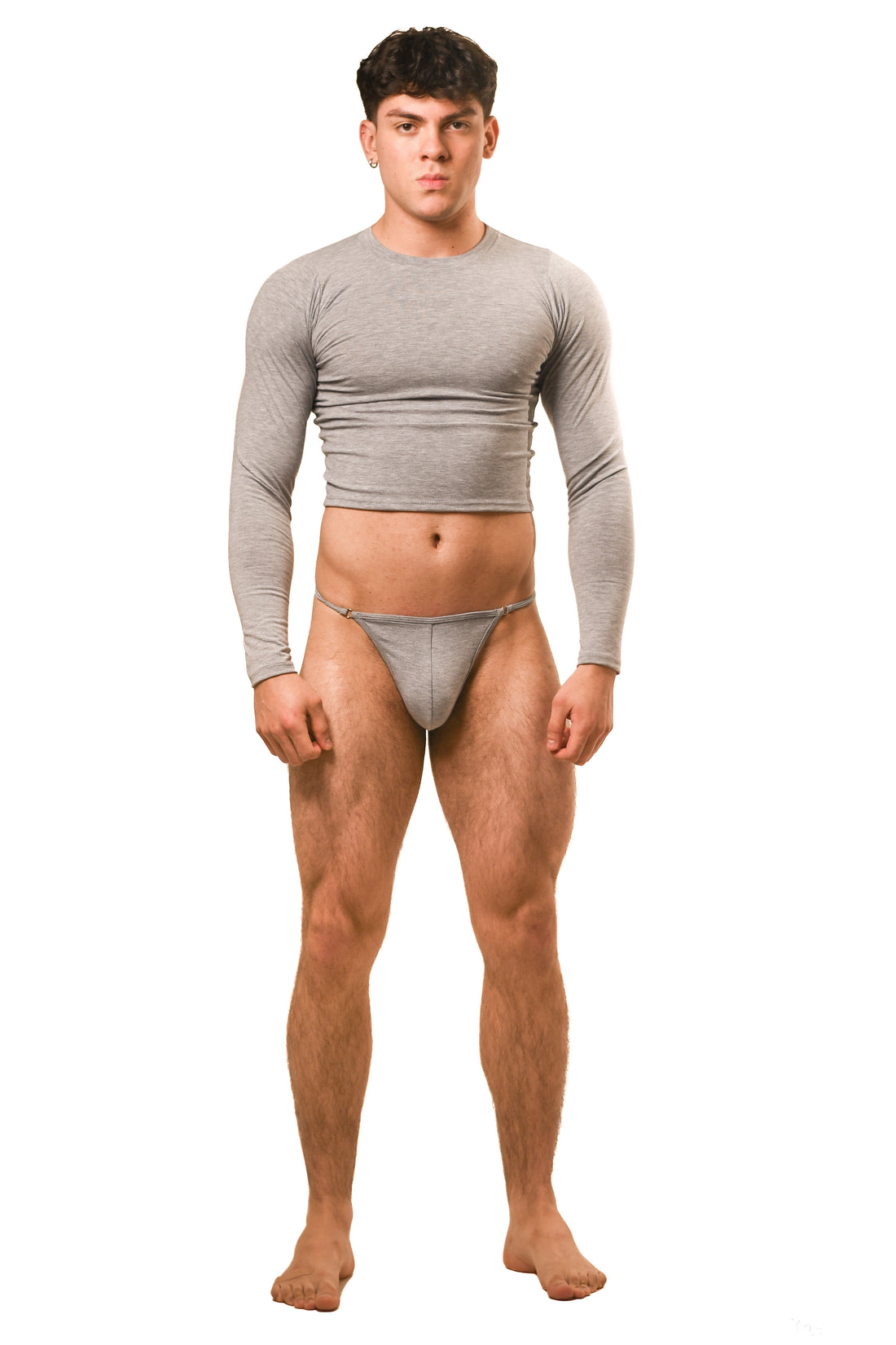 Long Sleeve Magnet G-String Set
