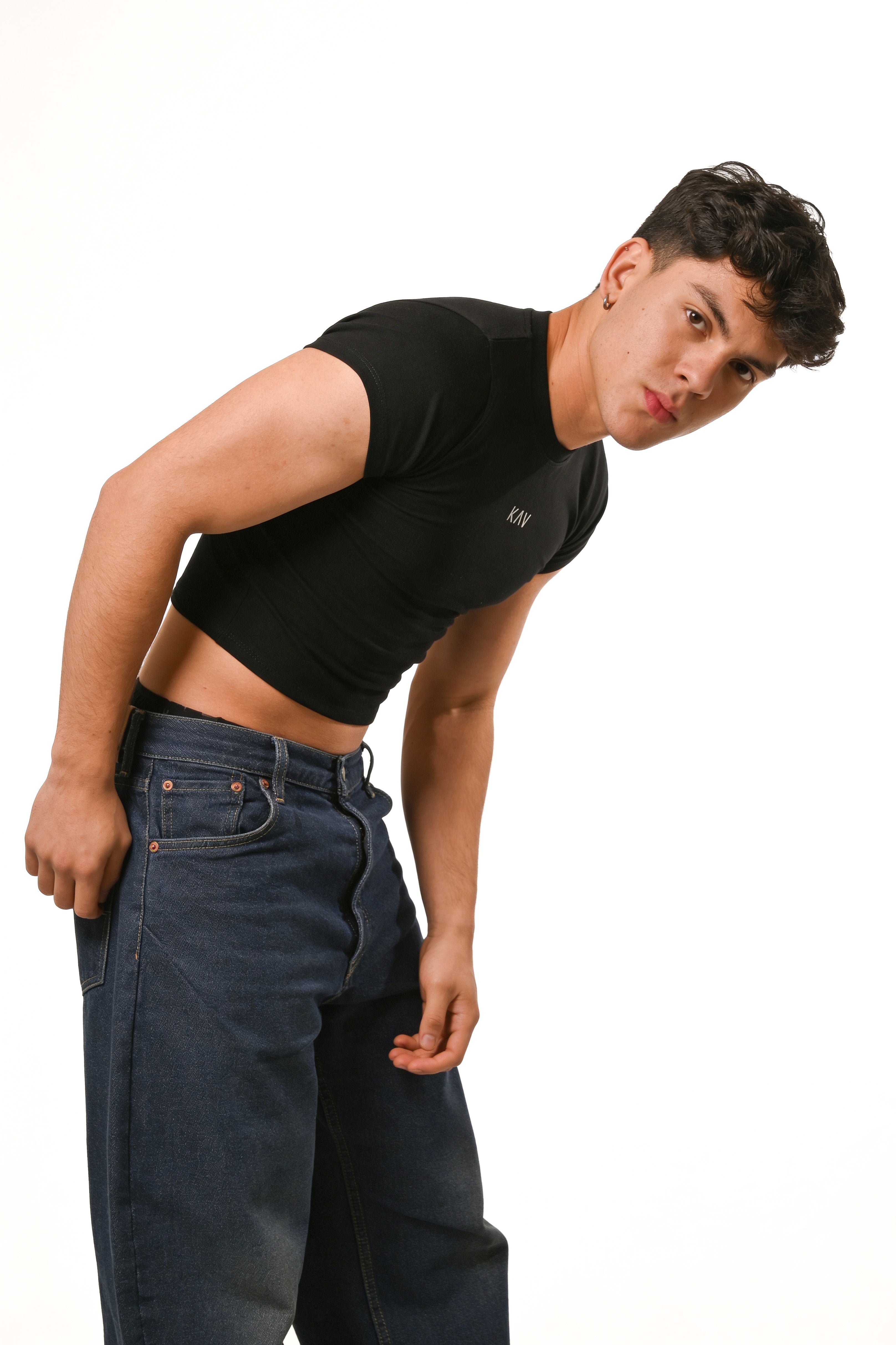 Black Magnet Baby Tee