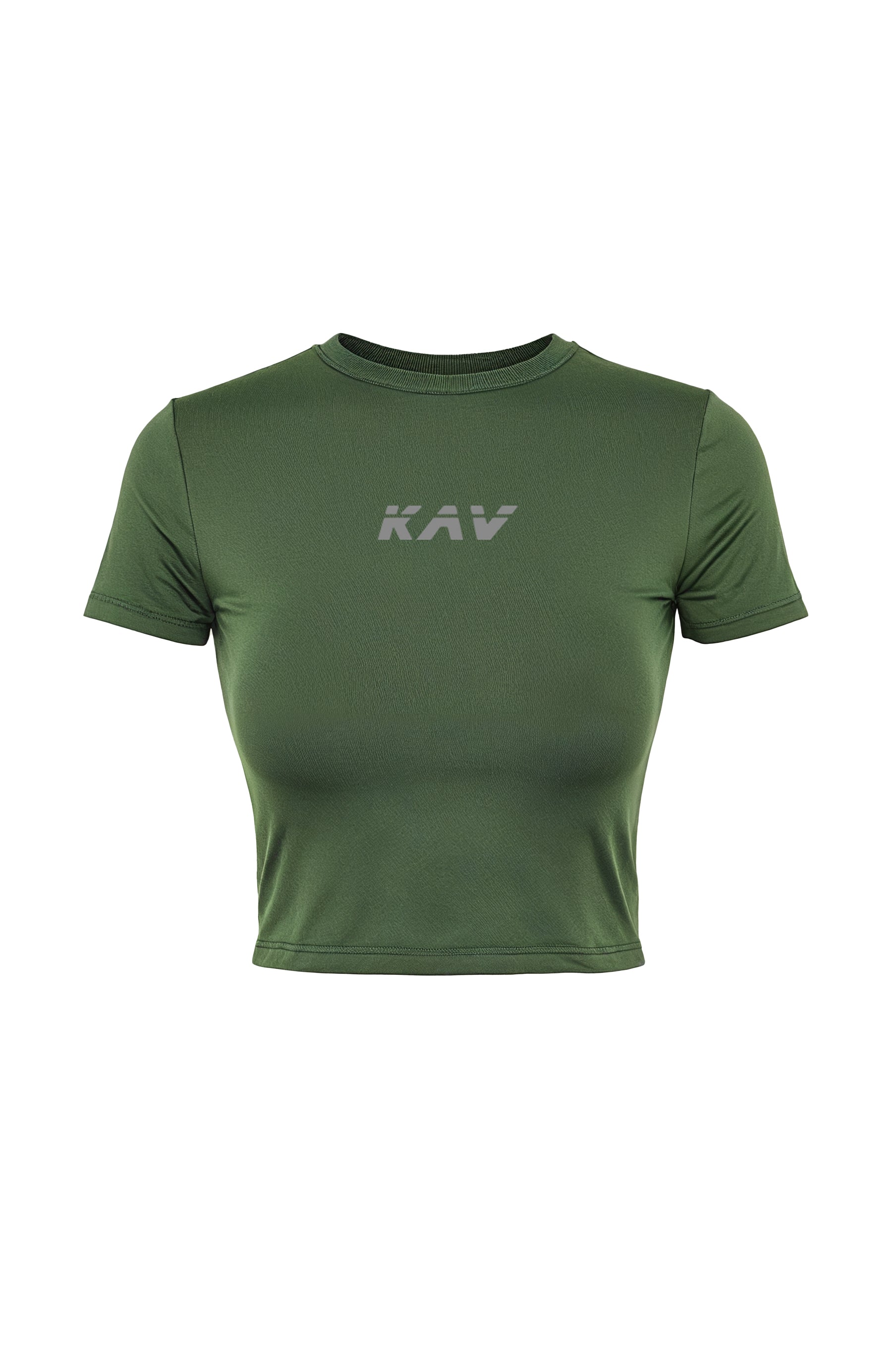 Dark Green Baby Tee