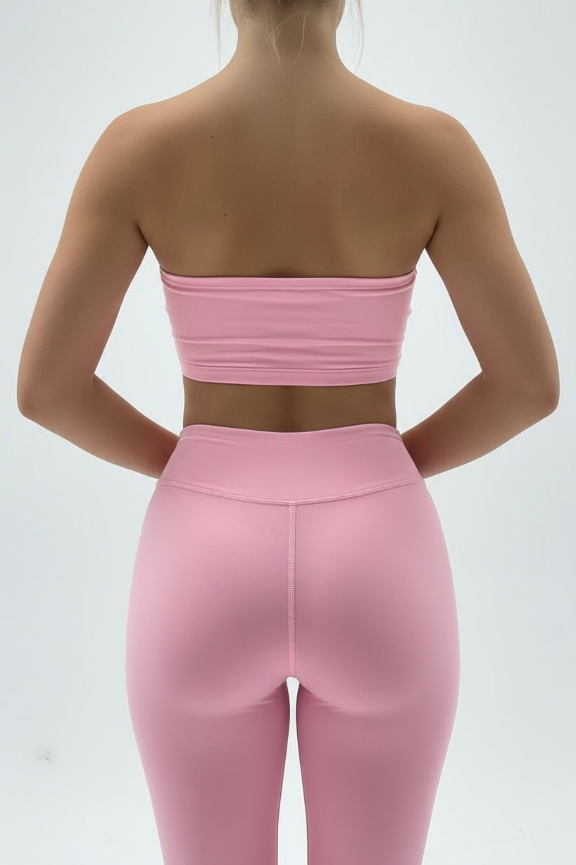 Pink Original Cotton Jersey Mini Bandeau Top