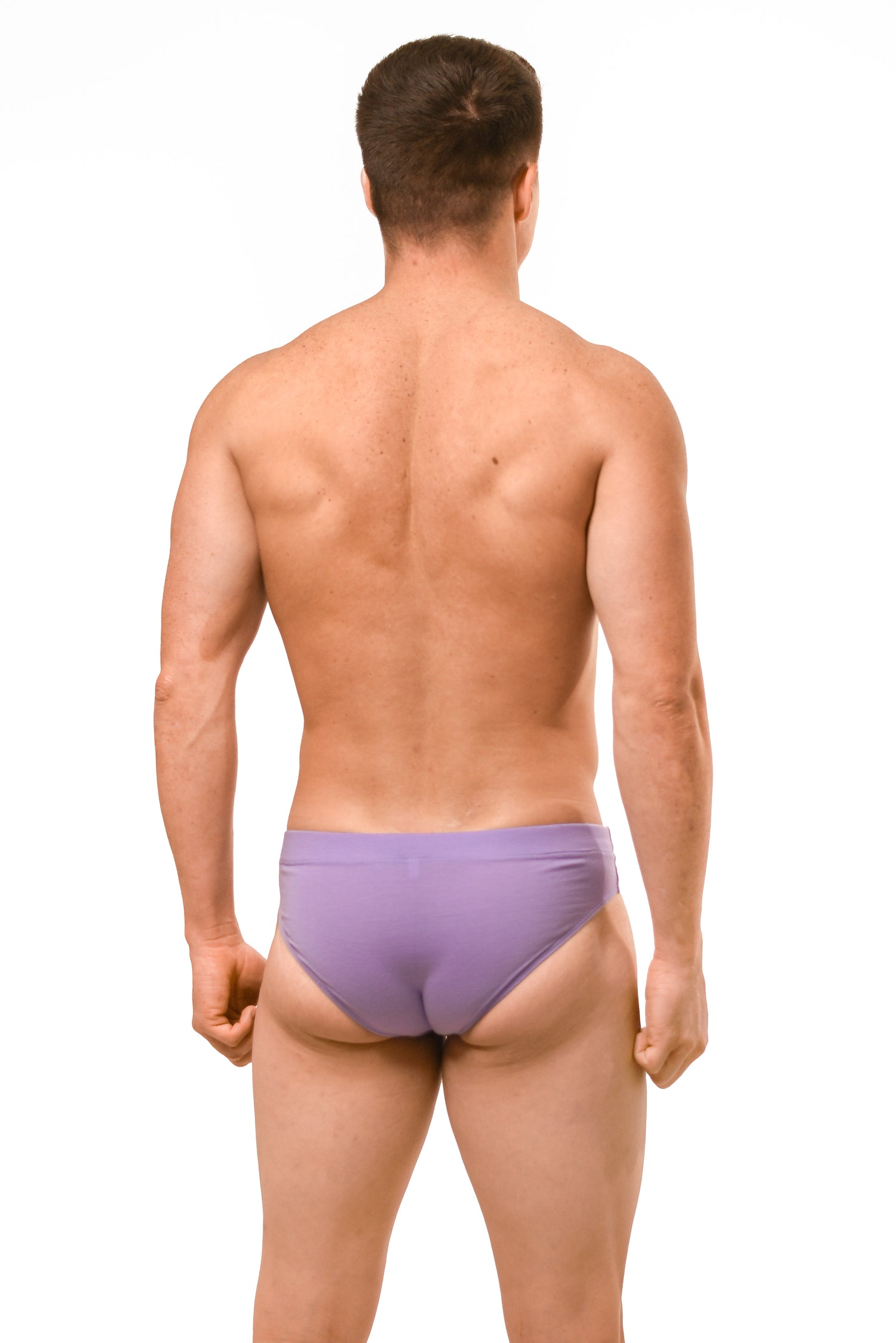 Lilac Cotton Jersey Brief