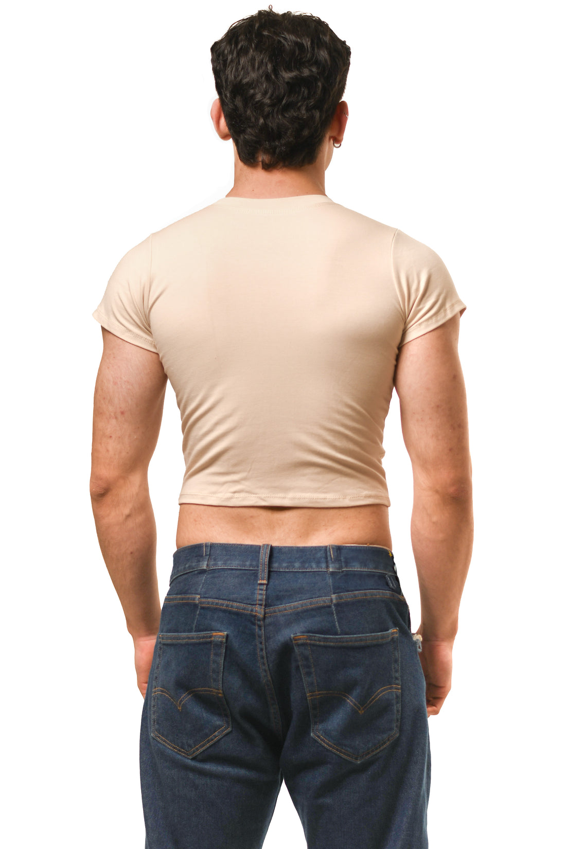 Beige Magnet Baby Tee