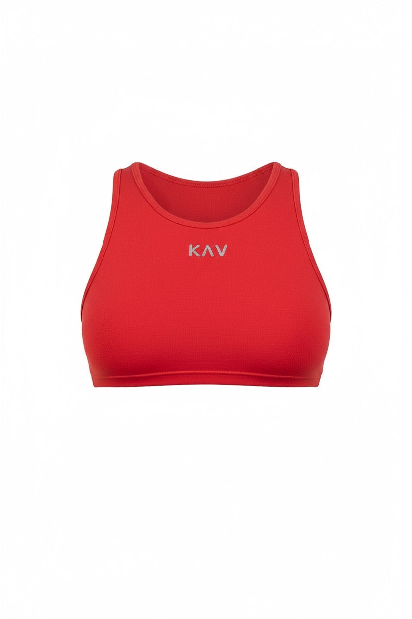 Red Original Super Cropped Tank Top