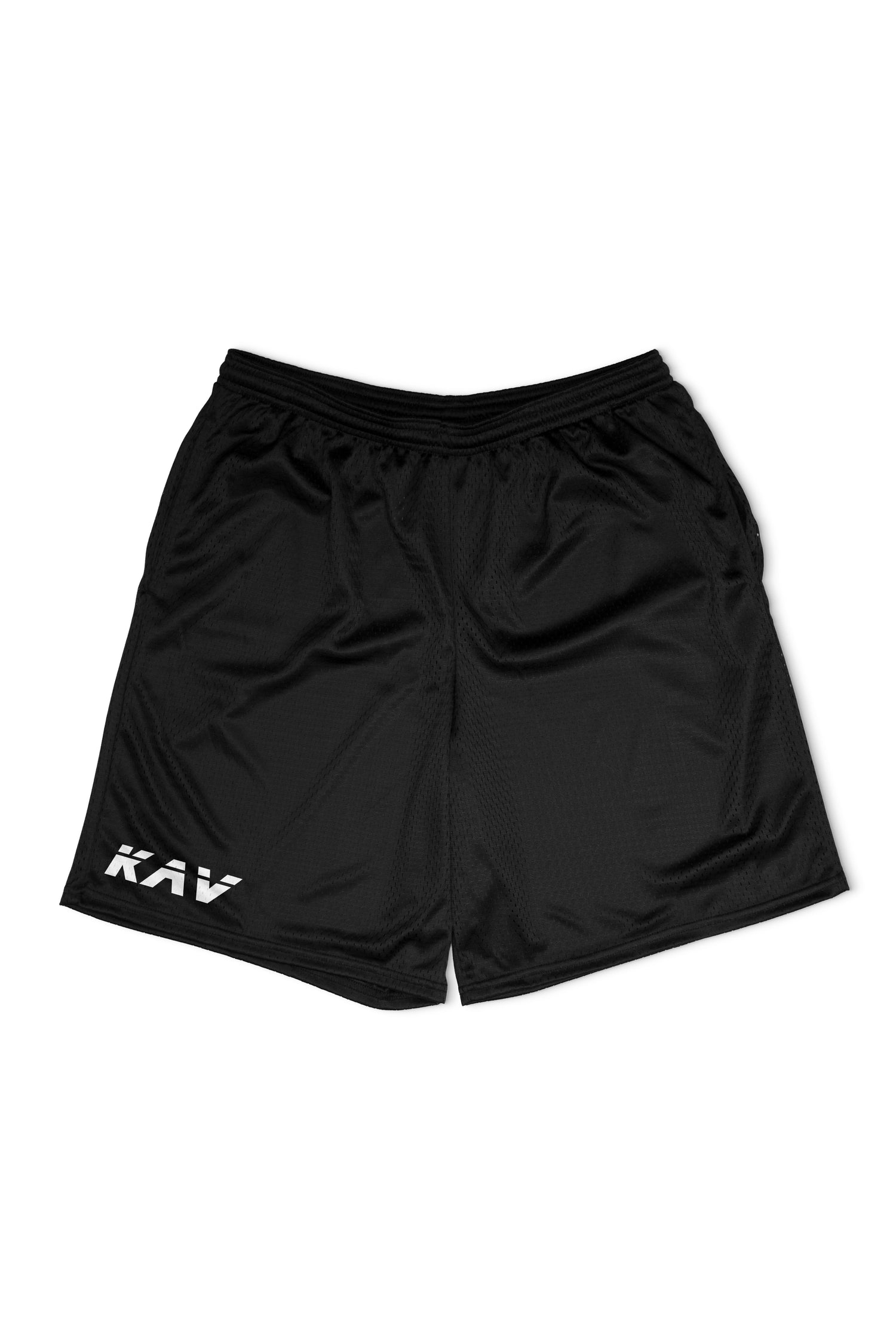 Black Classic Mesh Shorts
