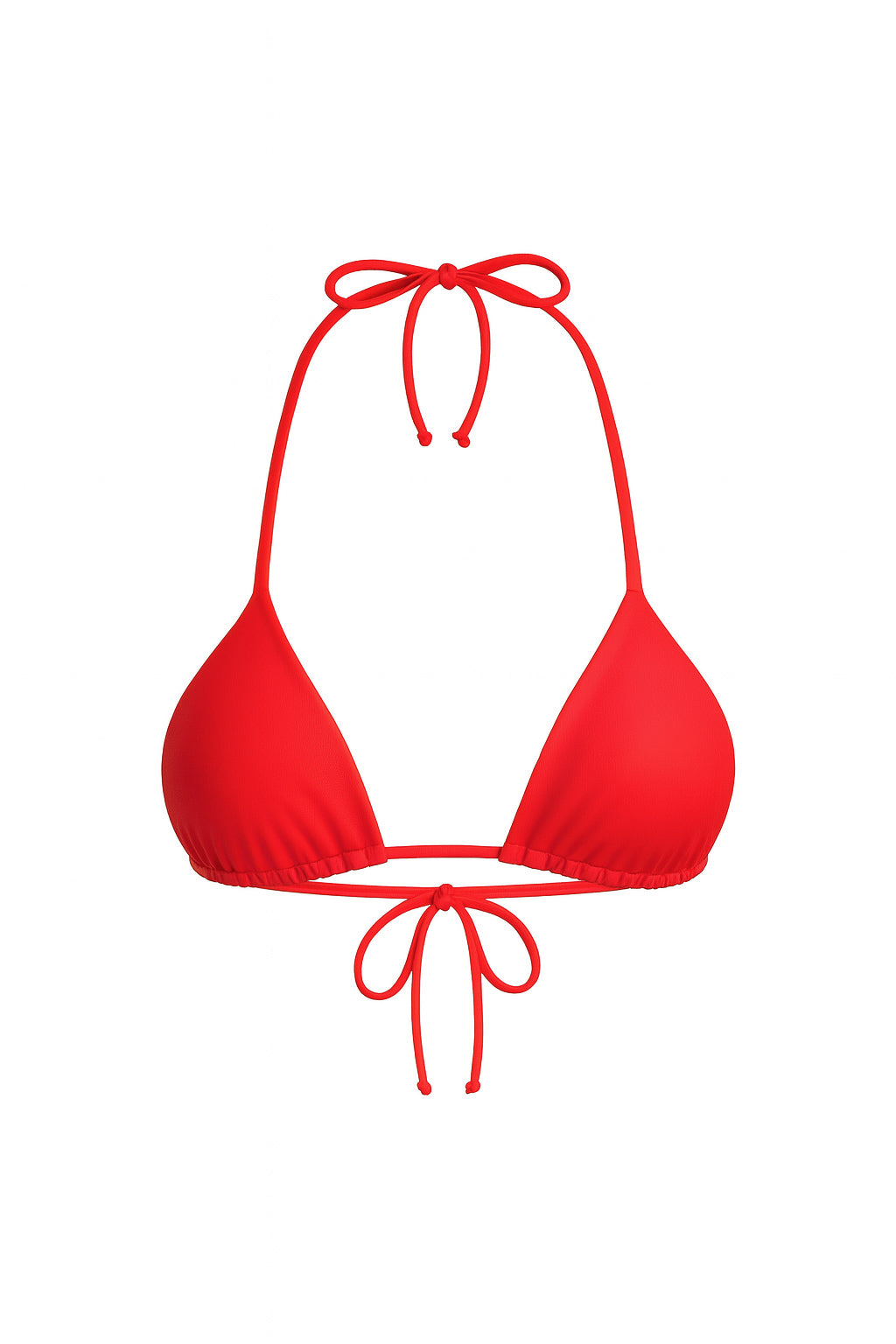 Red Triangle Swim Top