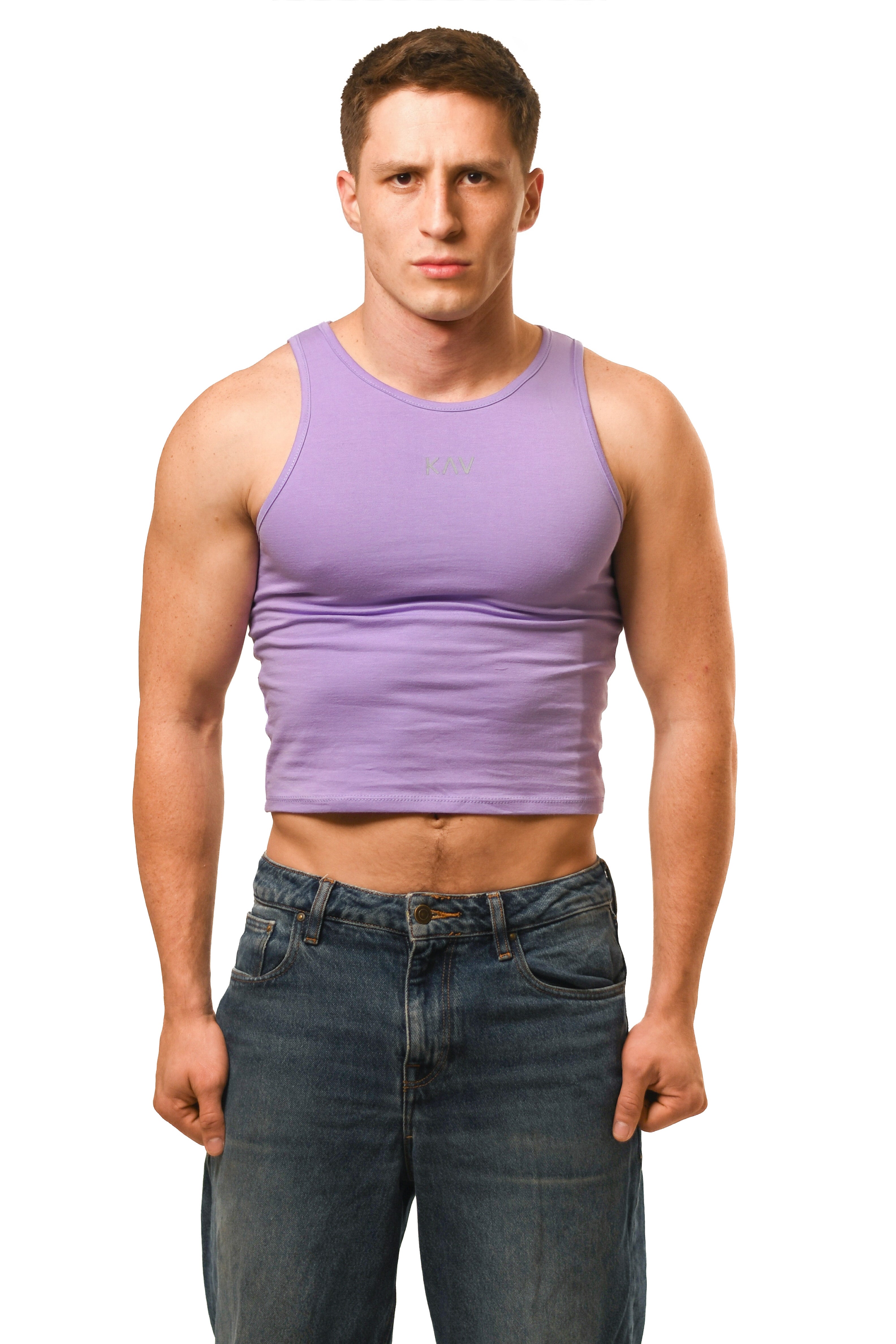 Lilac Magnet Tank Top