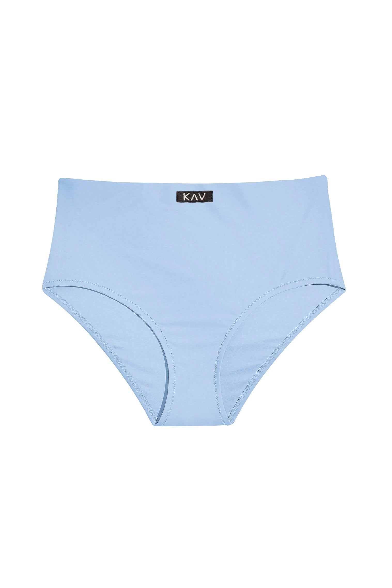 Baby Blue Swim Minimal High Waist Bottom
