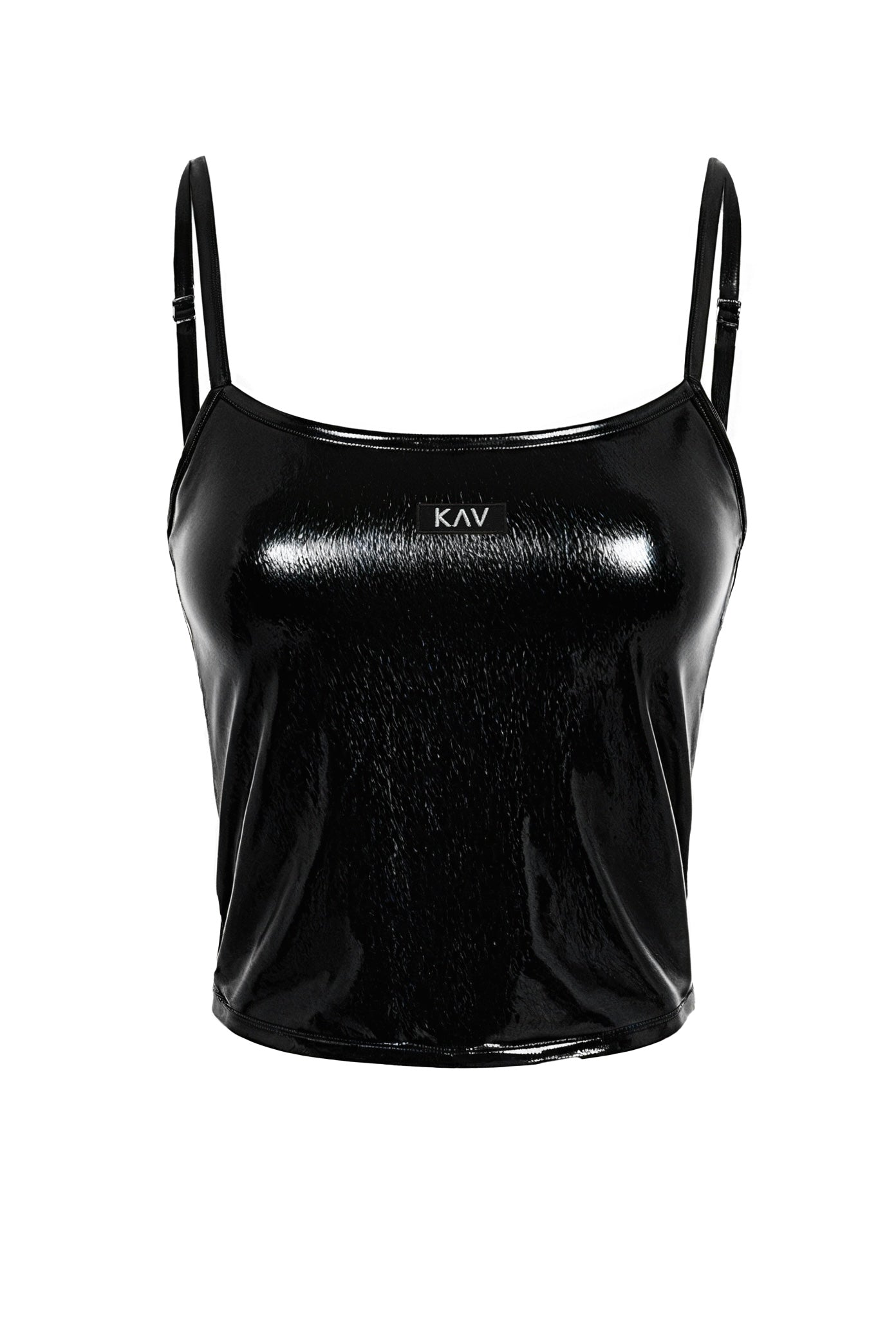 Black Original Metallic Cami Top