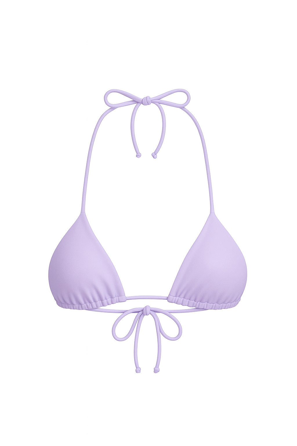 Lilac Triangle Swim Top