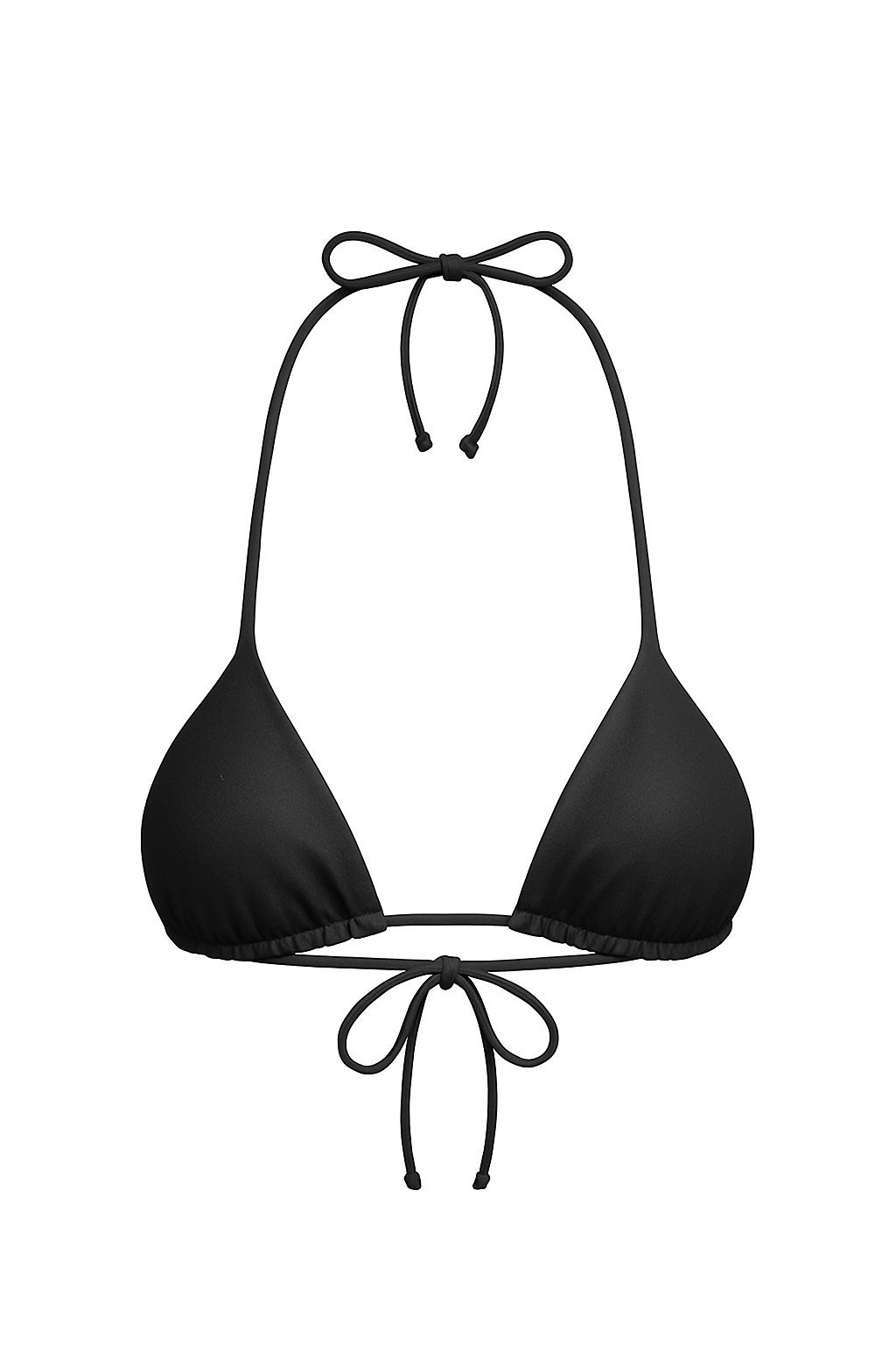 Black Triangle Swim Top