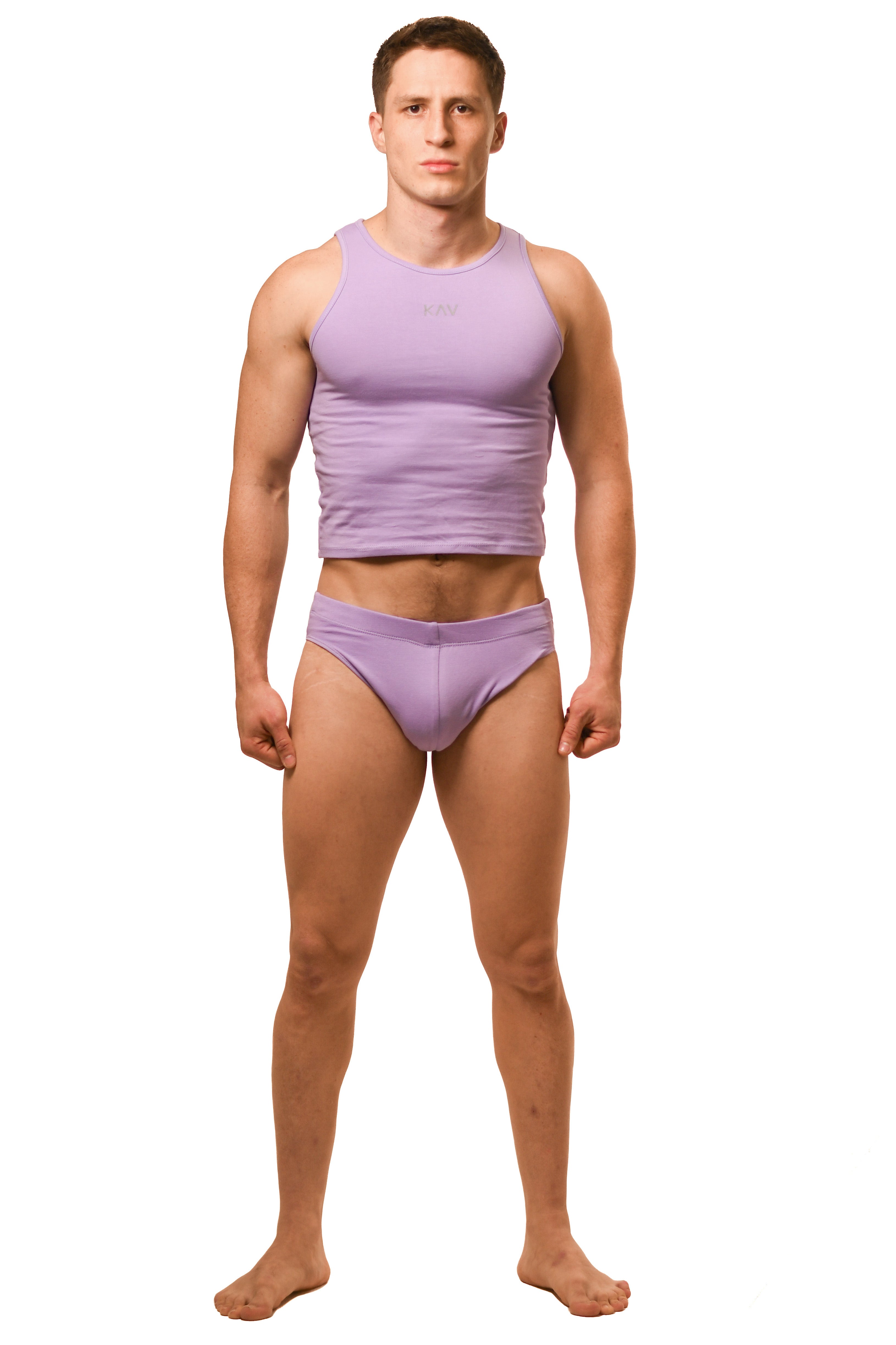Lilac Gabriel Brief Set