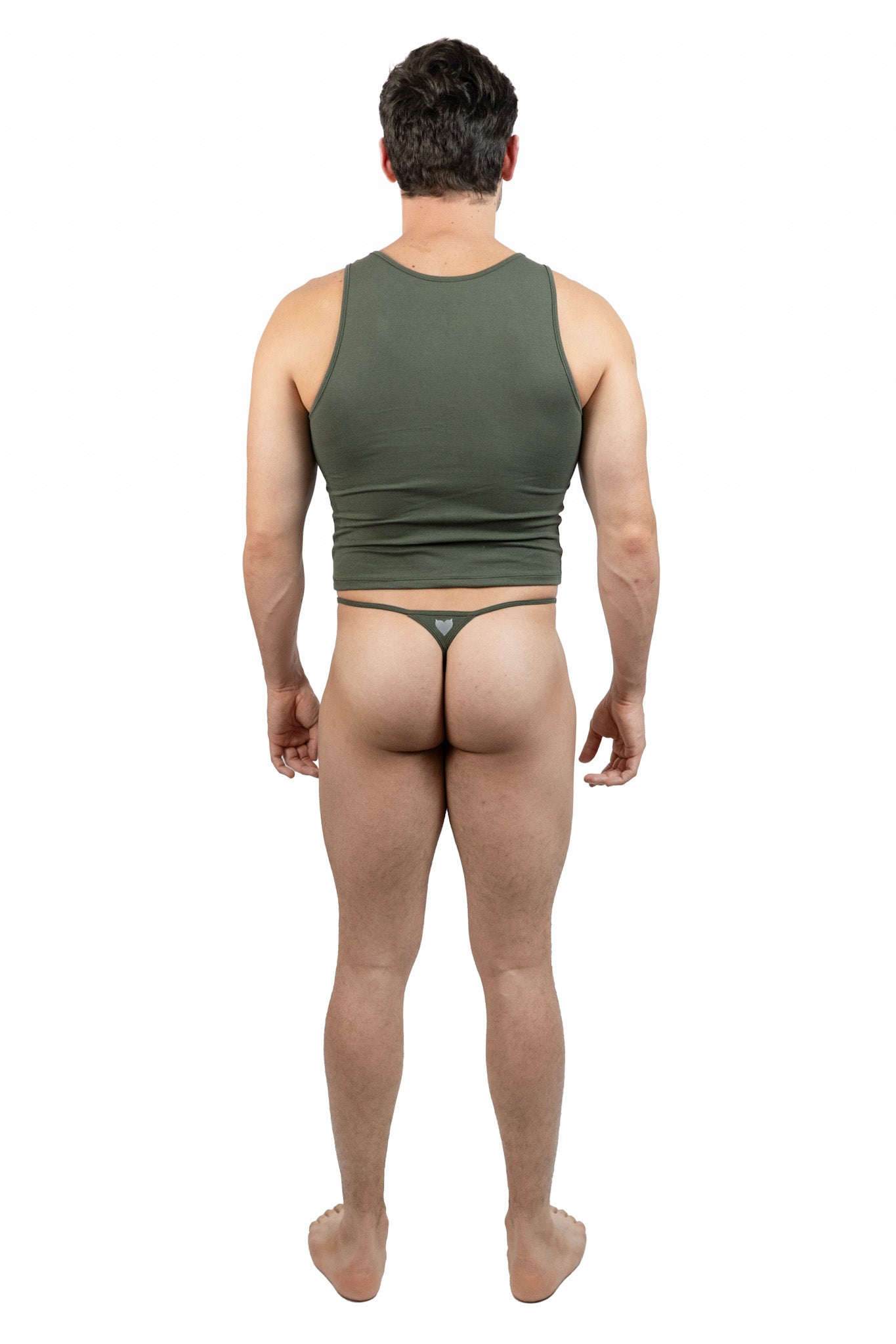 Dark Green Venom Cotton Jersey Set