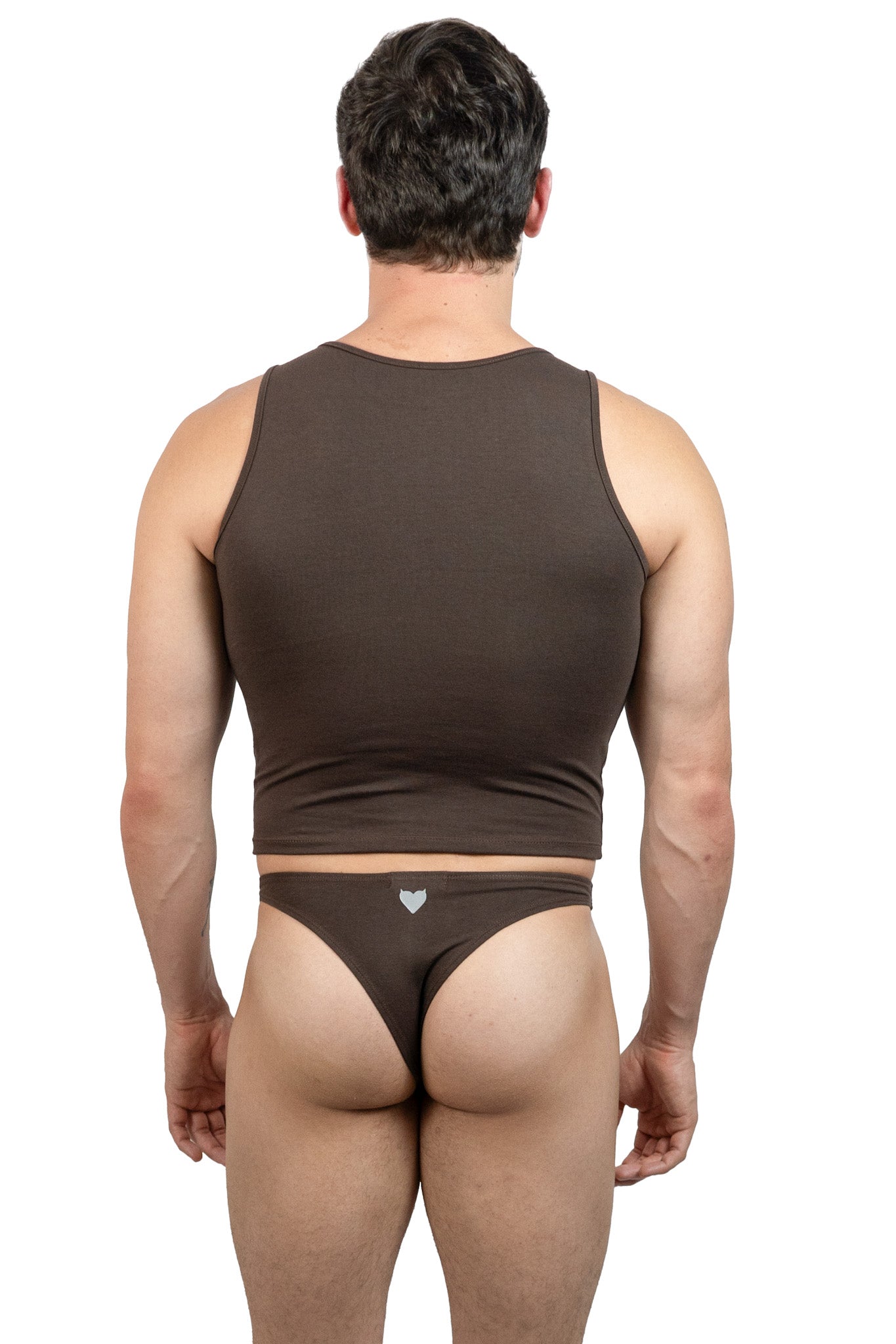 Hot Brown Magnet Tank Top