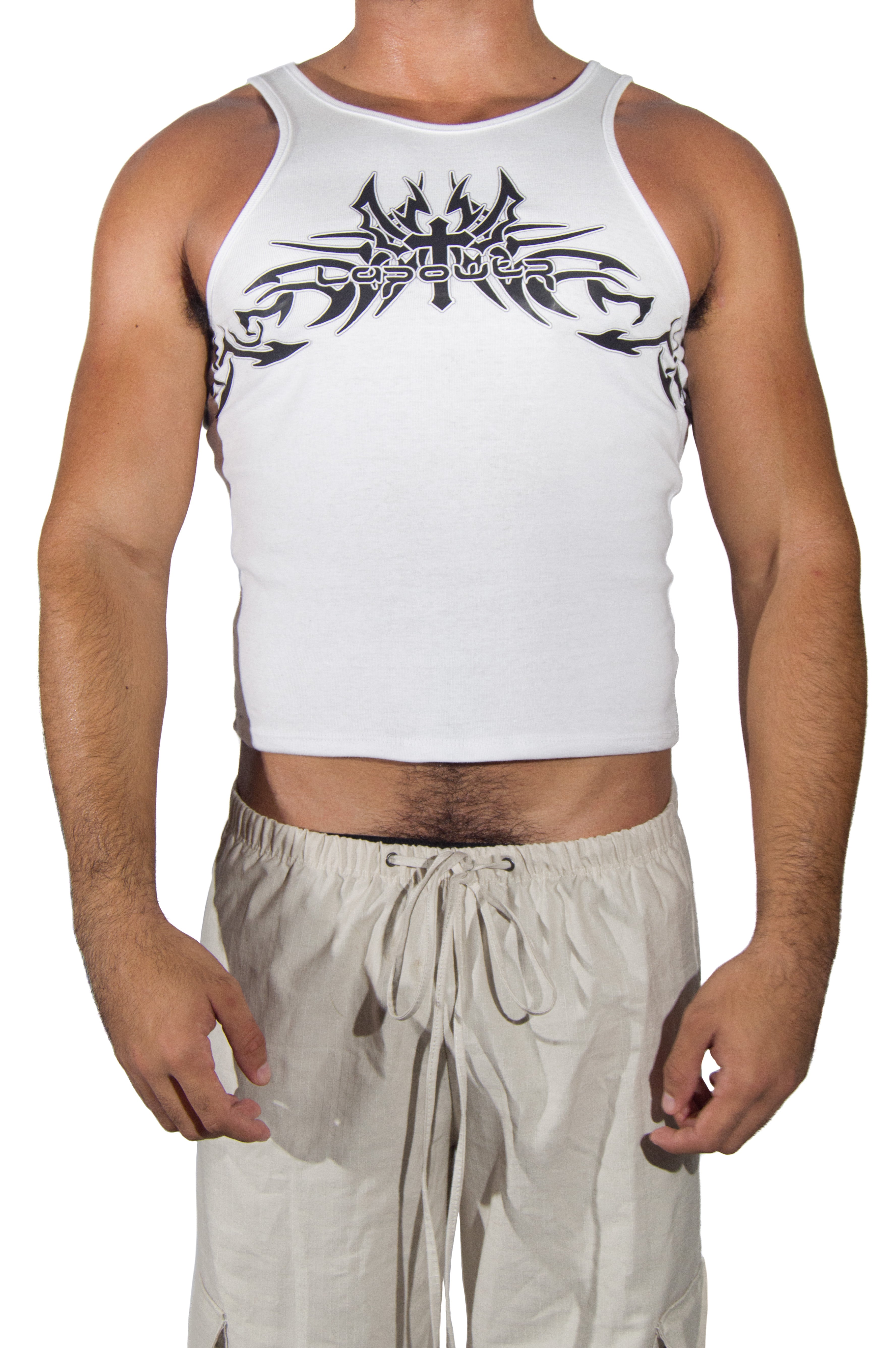 Beige Parachute Pant
