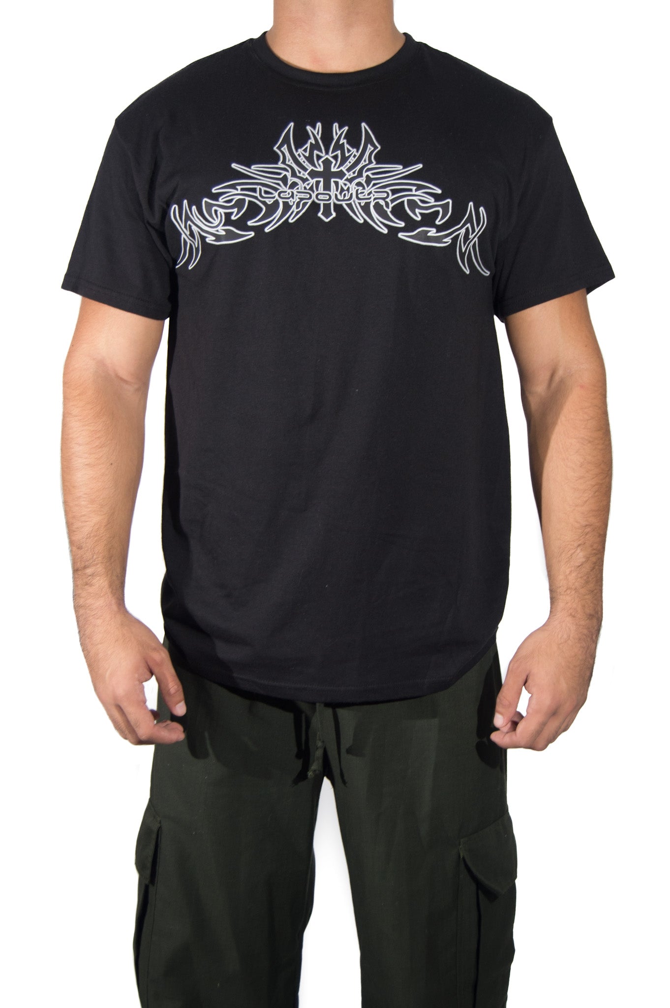 Power Tribal Black T-Shirt