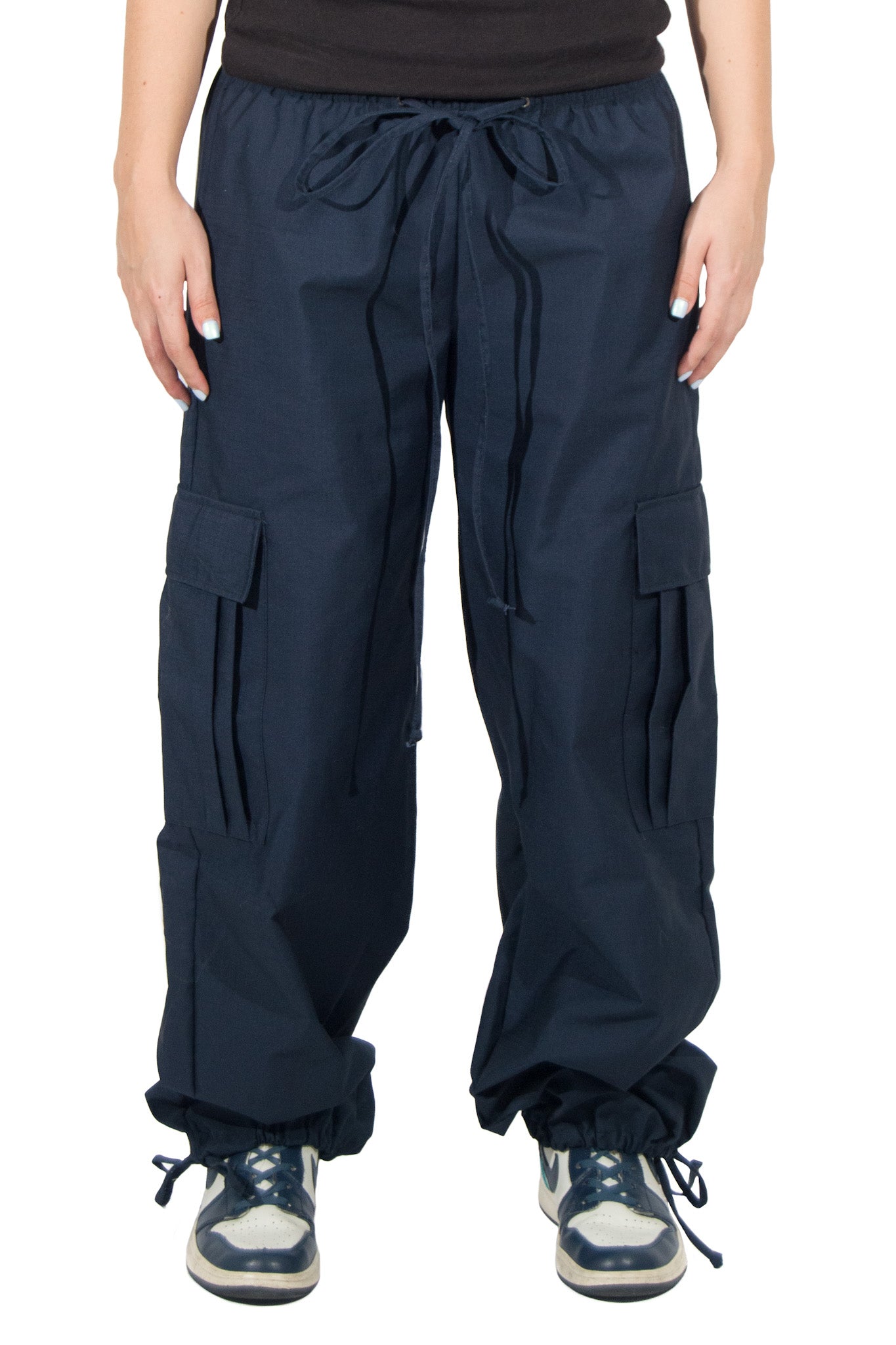 Marine Blue Parachute Pant