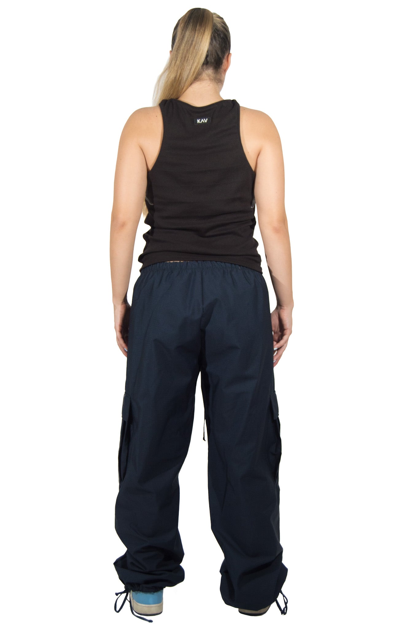 Marine Blue Parachute Pant
