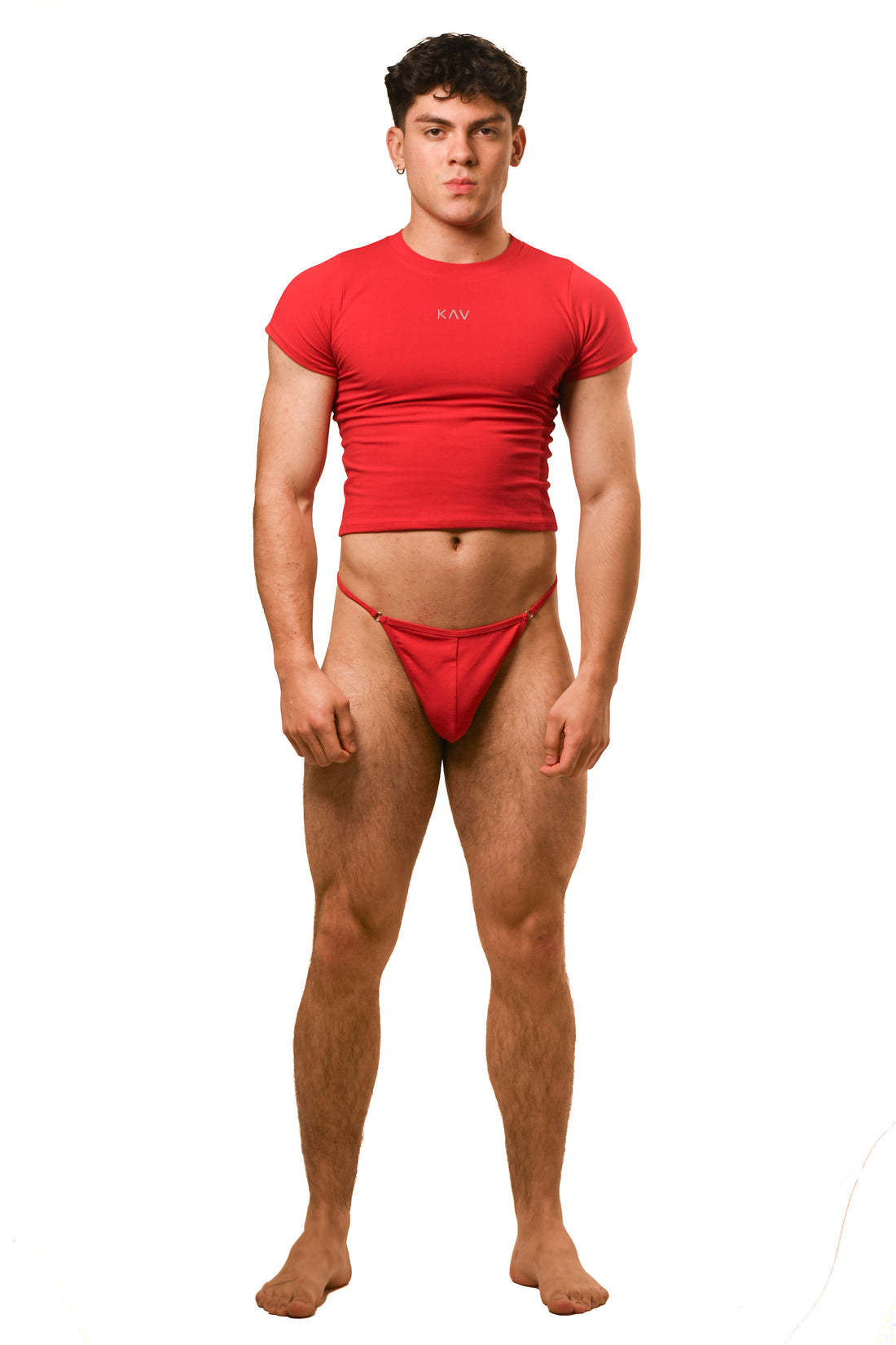 Red Alberto G-String Set