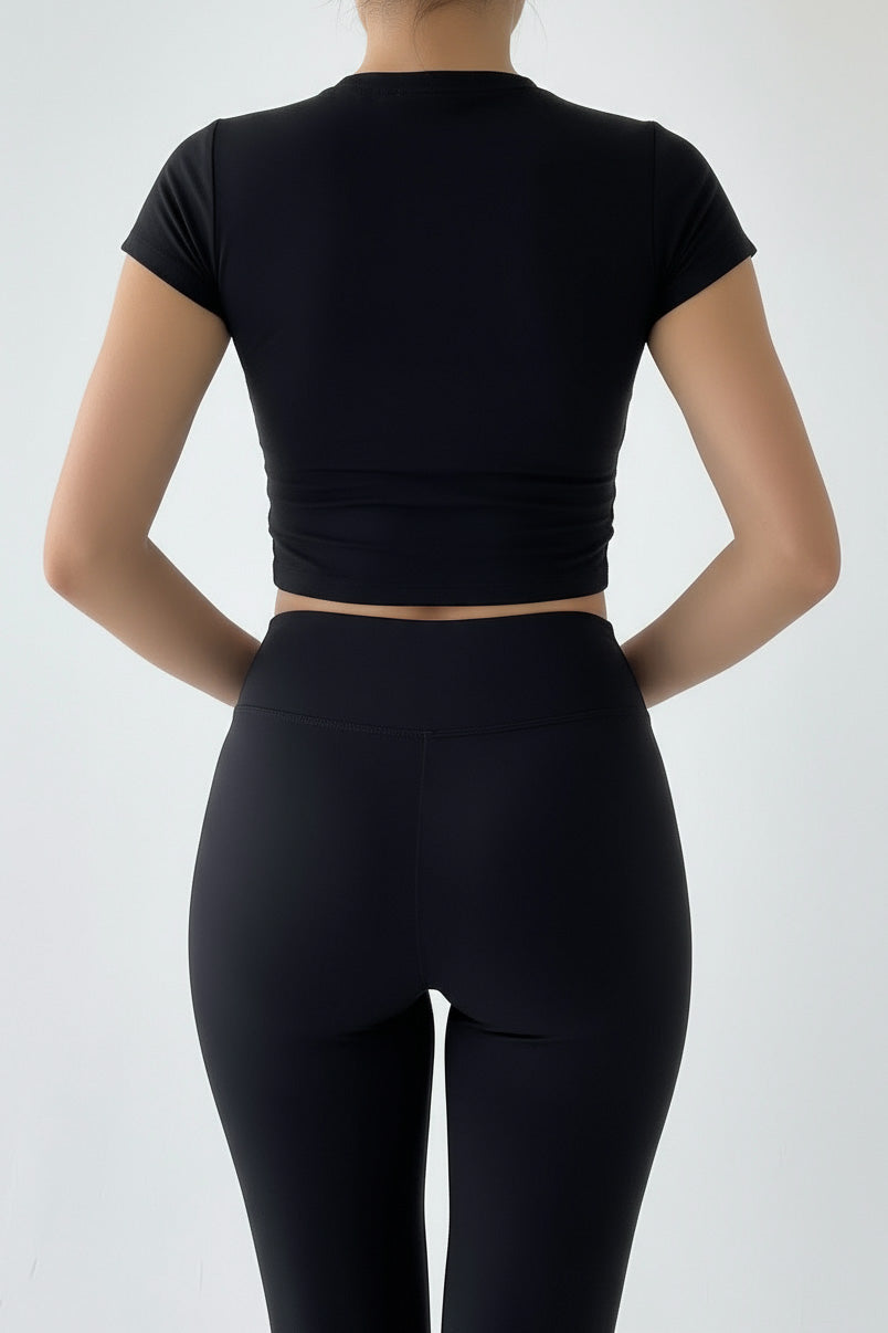 Black Original Cotton Jersey Baby Tee