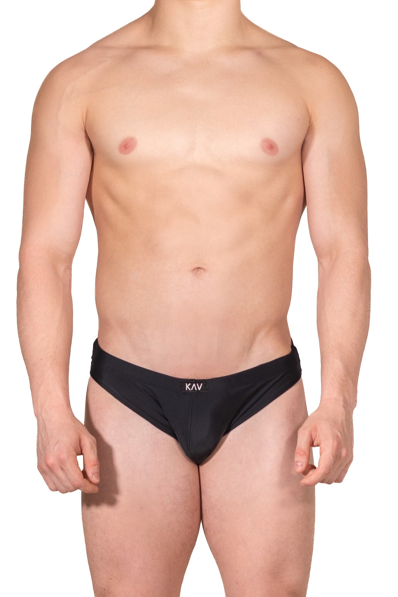 Black Minimal Swim Brief