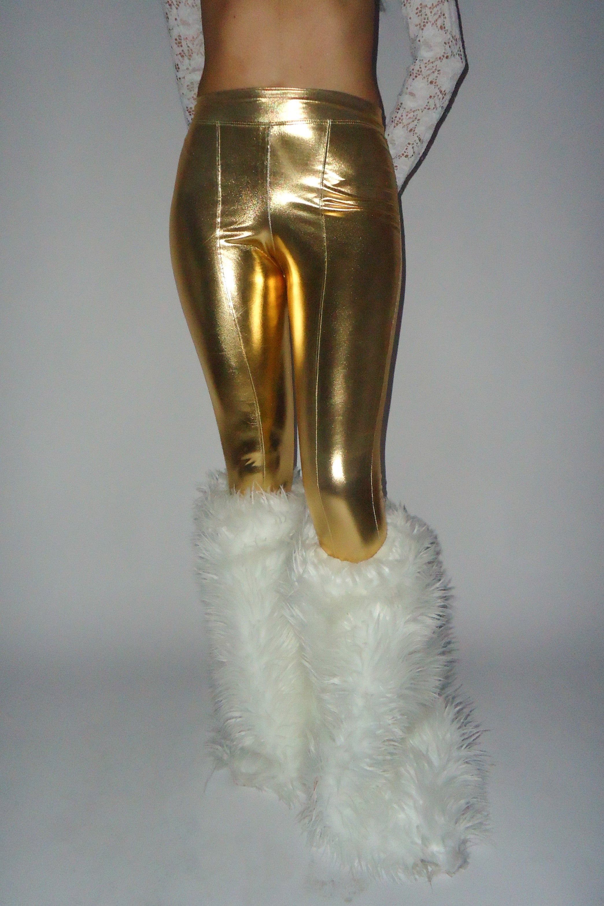 Gold Metallic Pant