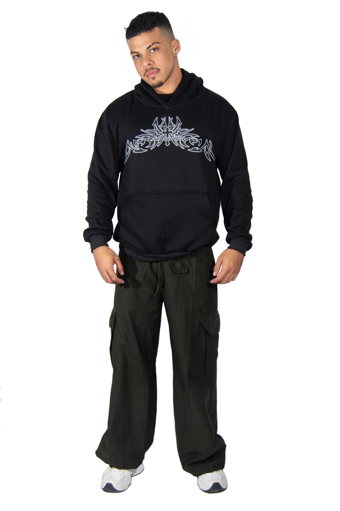 Power Tribal Black Sweater