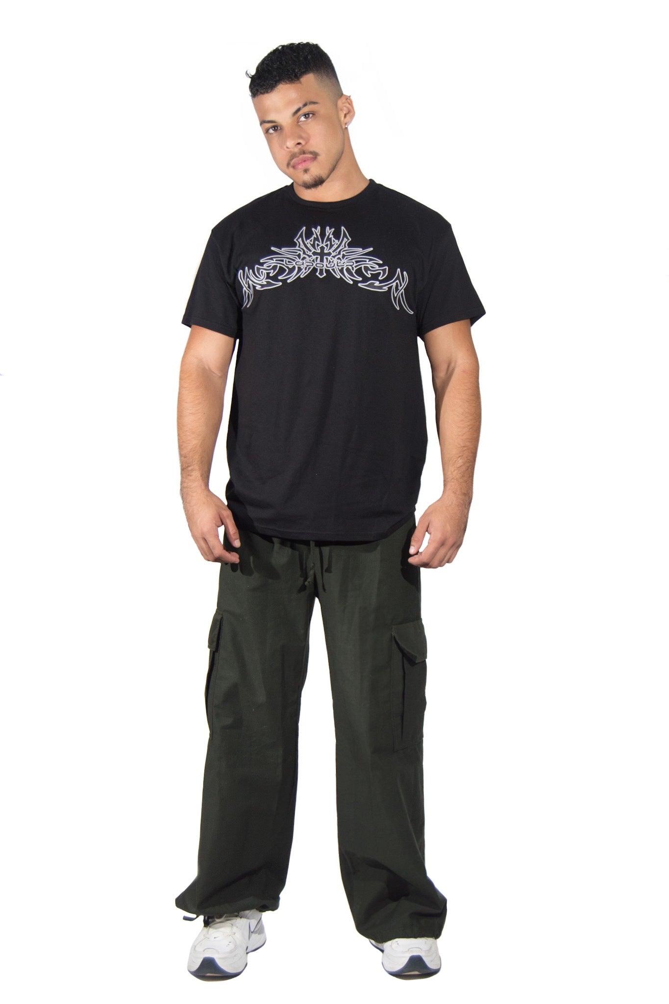 Power Tribal Black T-Shirt