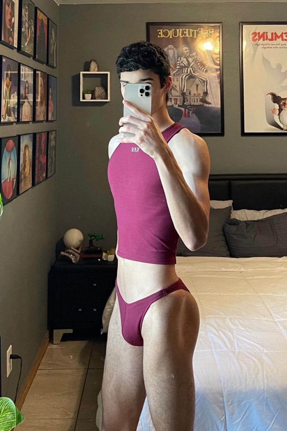 Dark Red Original Men Thong