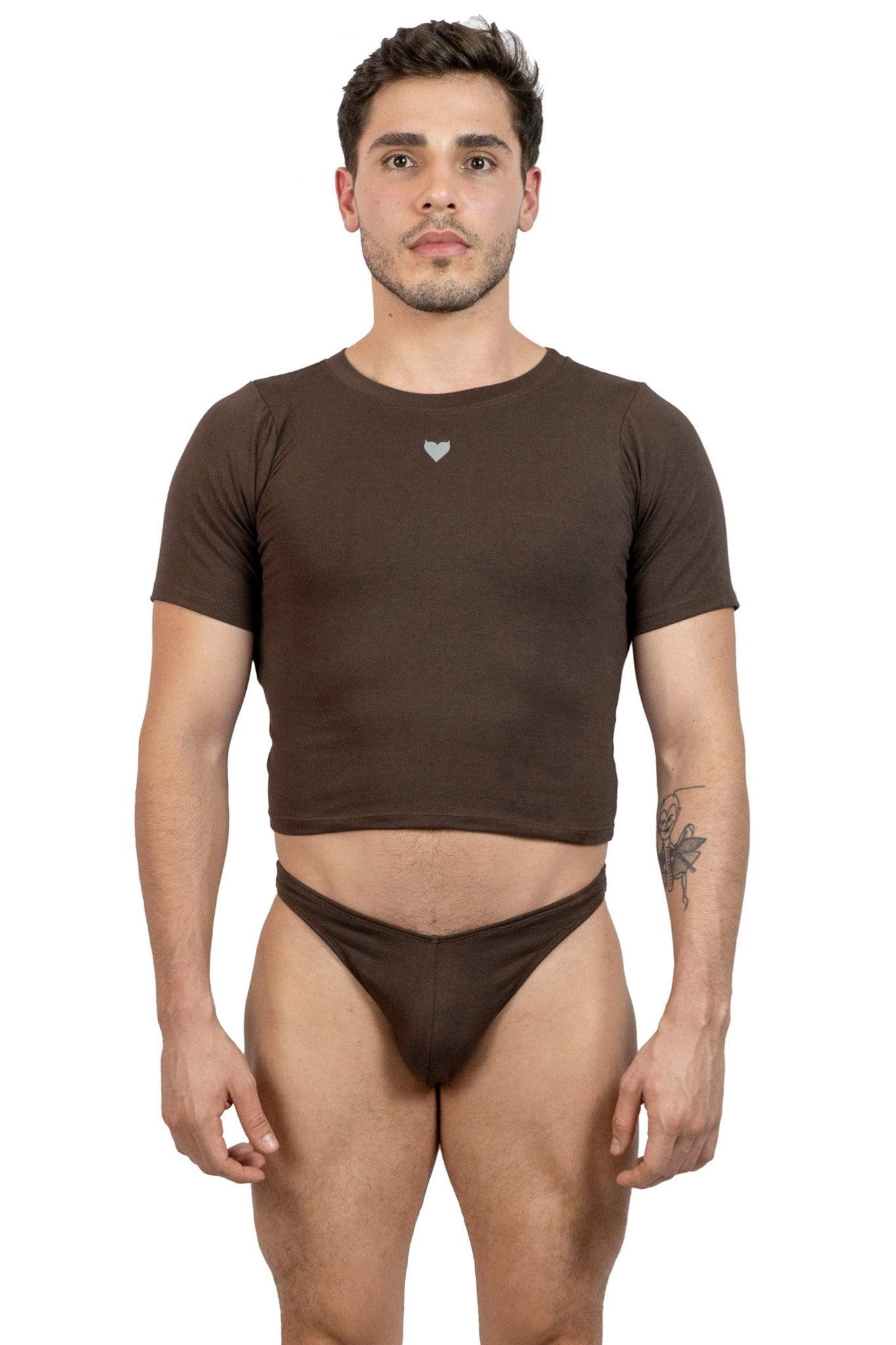 Hot Brown Alberto Baby Tee