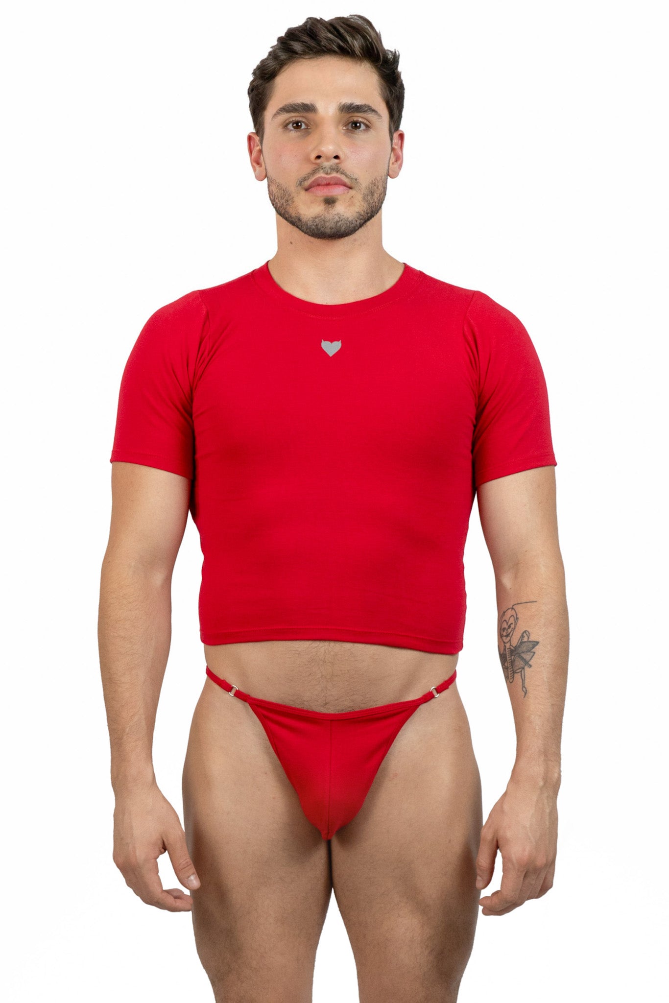 Red Alberto Baby Tee