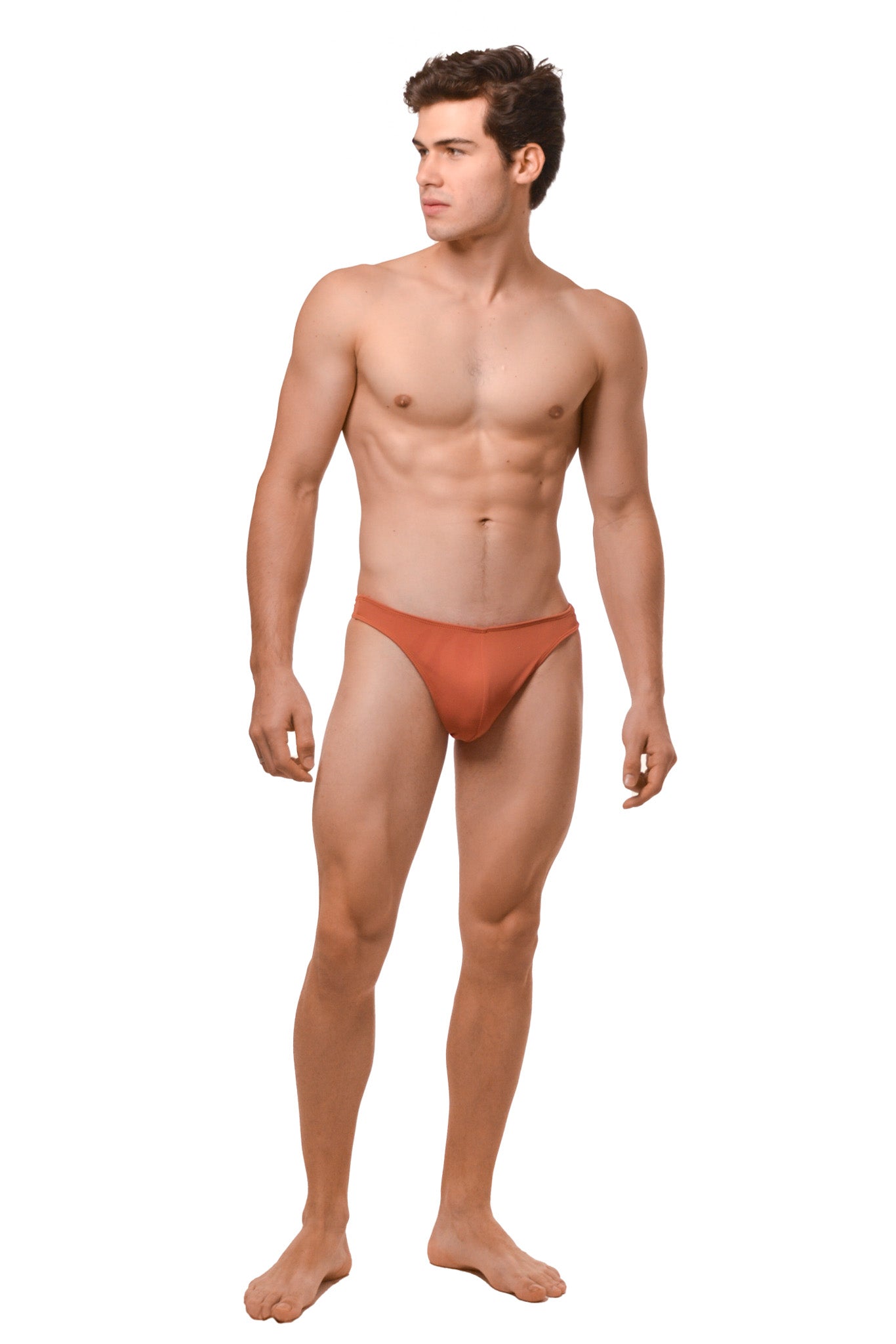 Burnt Caramel Devils Swim Thong