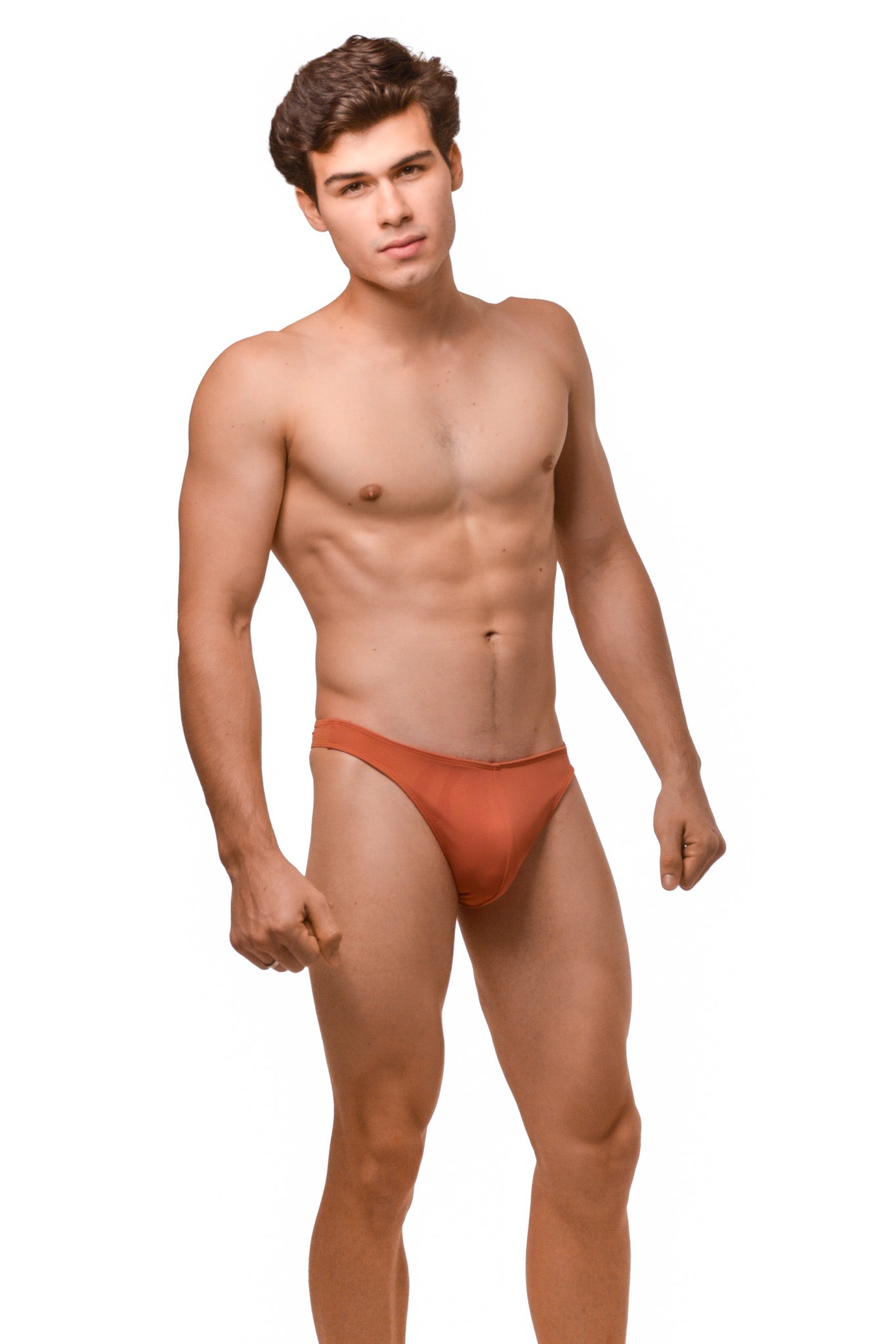 Burnt Caramel Devils Swim Thong