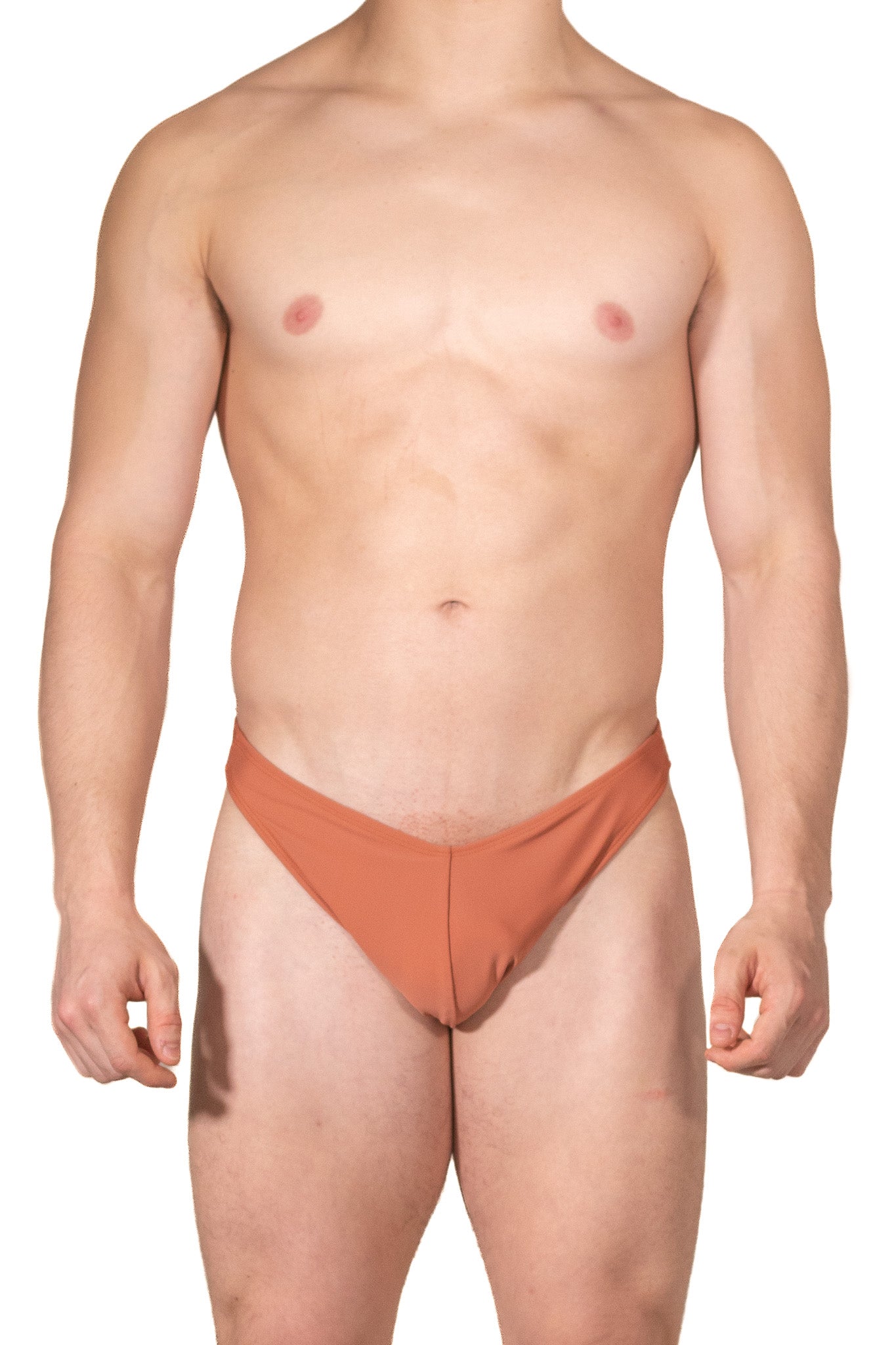 Burnt Caramel Devils Swim Thong