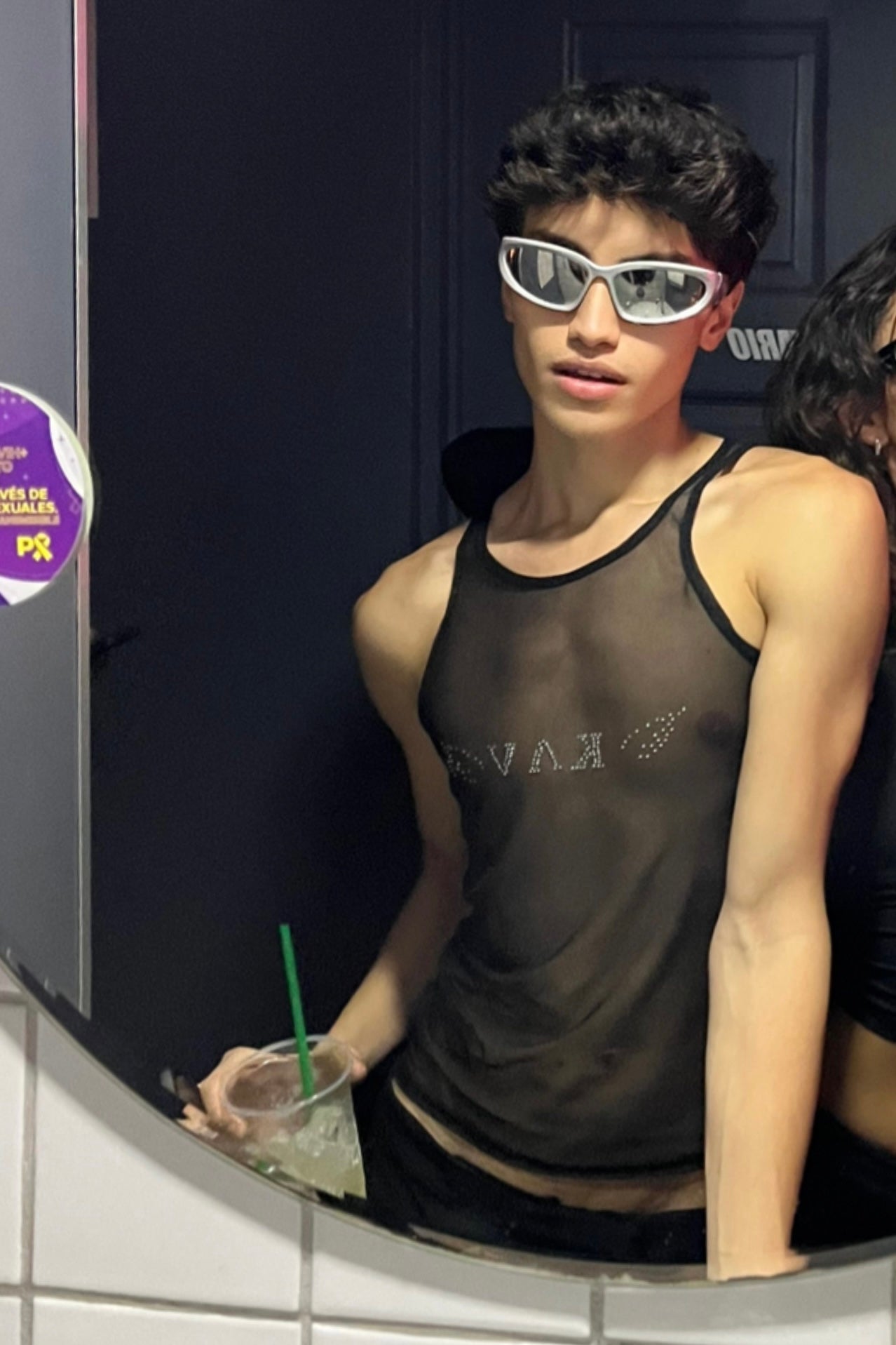 Angelito Mesh Tank Top