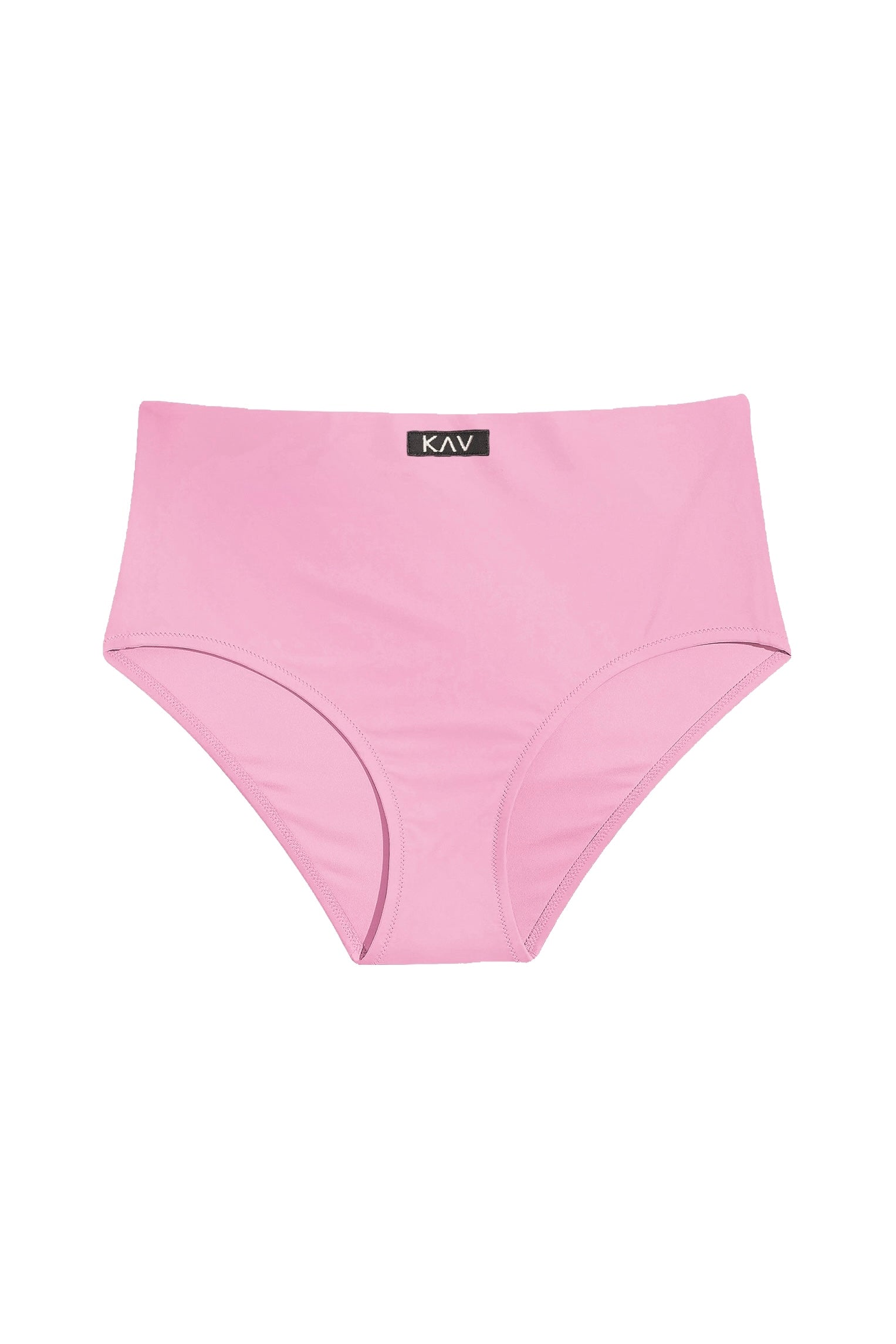 Pink Swim Minimal High Waist Bottom
