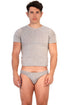 Gray Alberto Baby Tee - KAV Wear