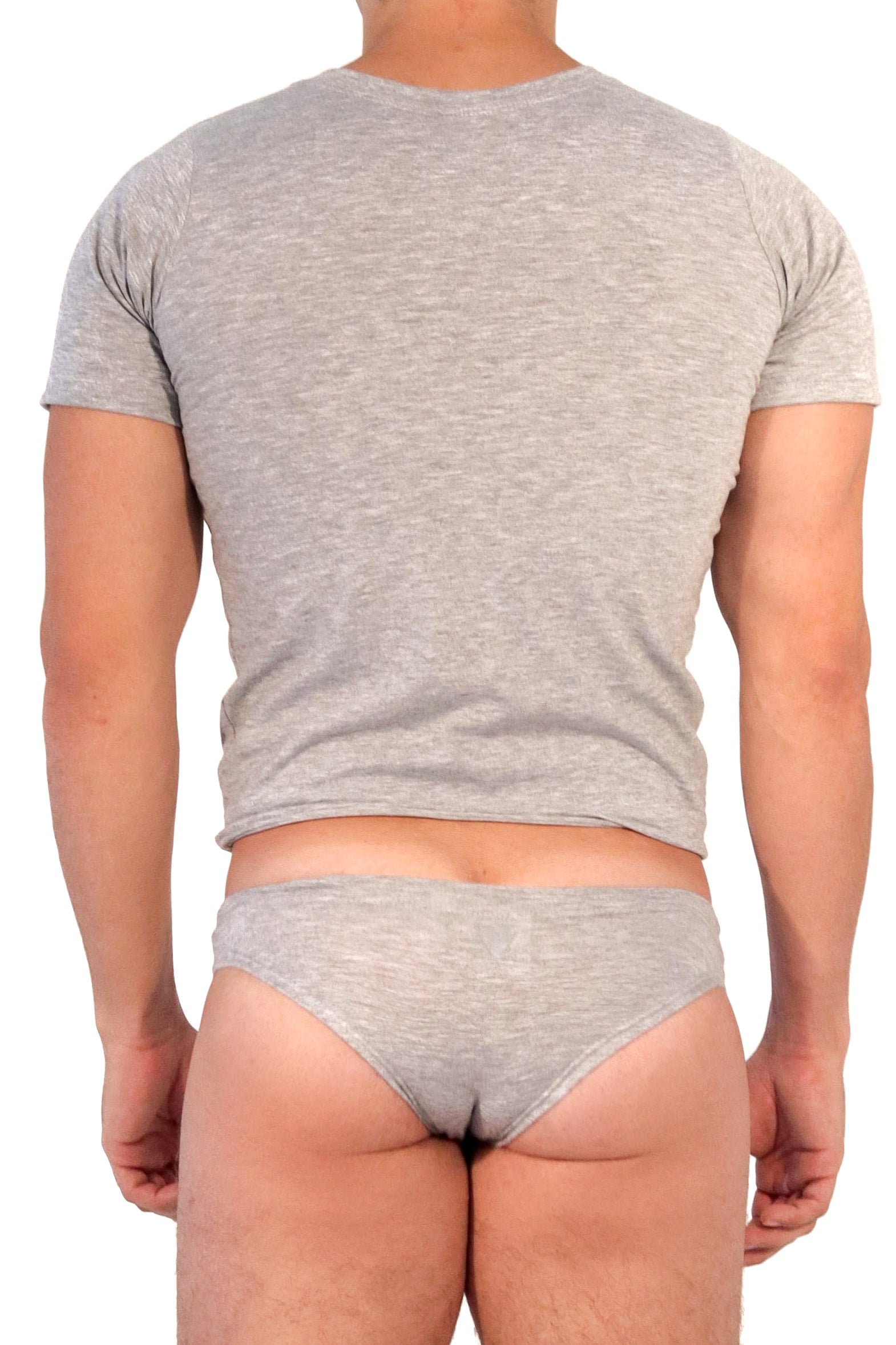 Gray Alberto Baby Tee - KAV Wear