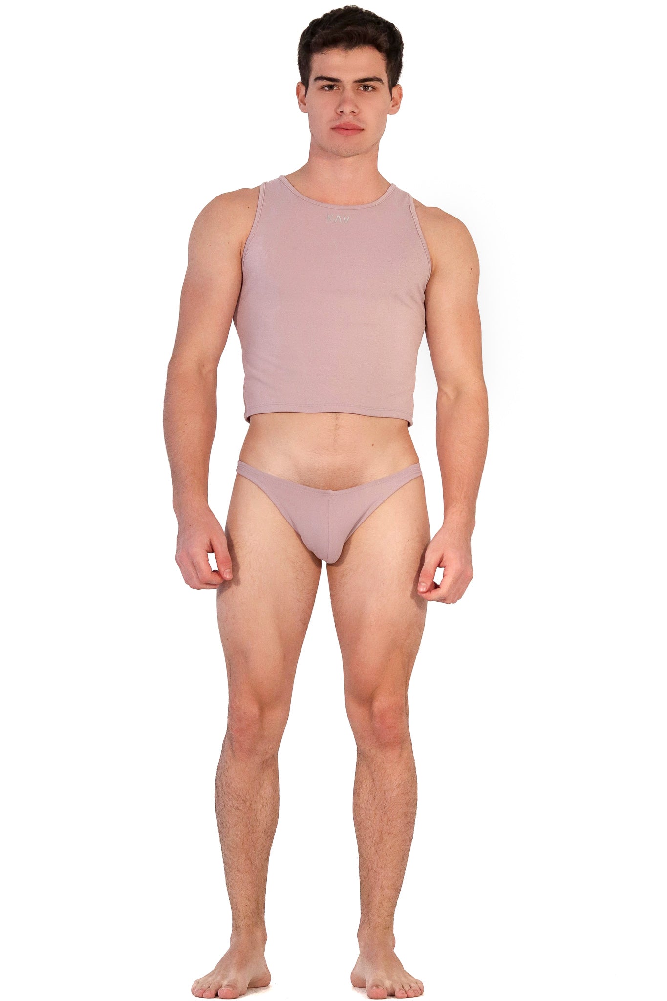 Lilac Gabriel Thong Set - KAV Wear