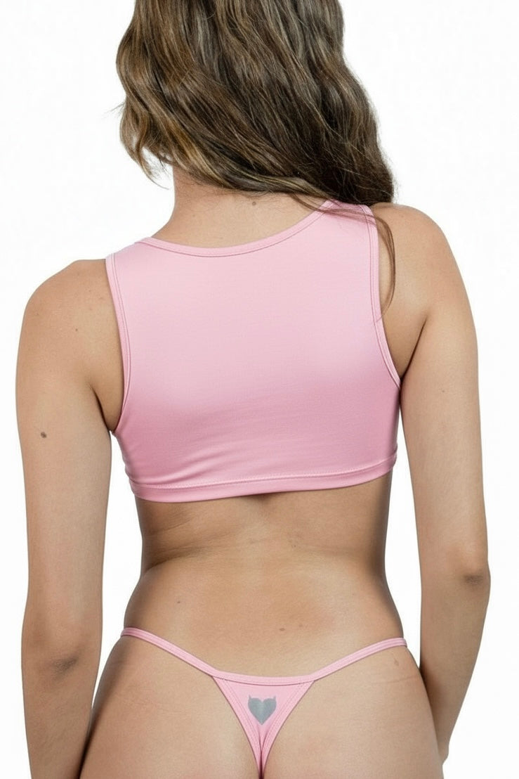 Pink Woman G-String Thong