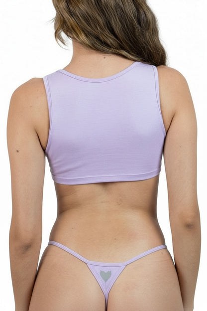 Lilac Woman G-String Thong