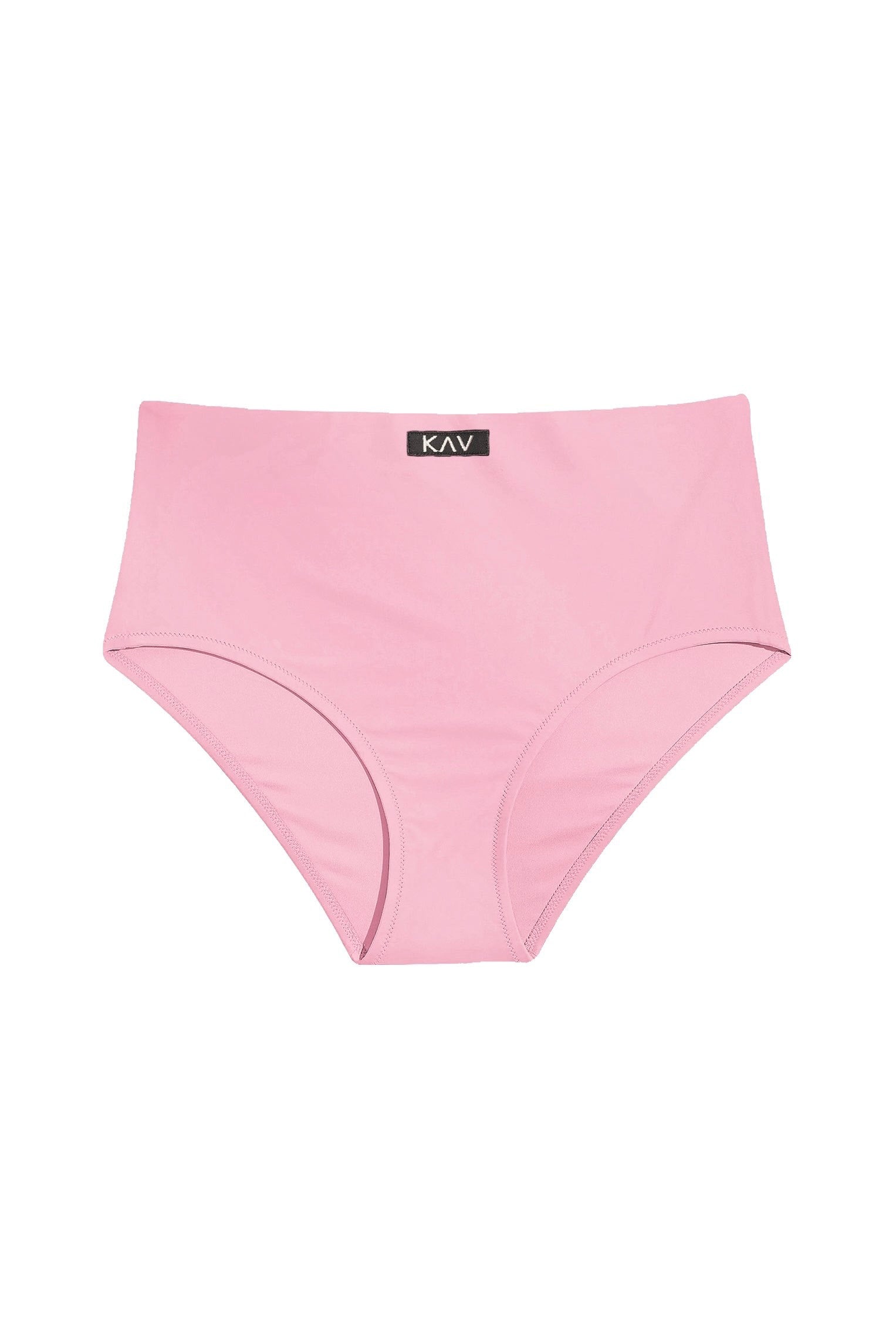 Pink Swim Minimal High Waist Bottom