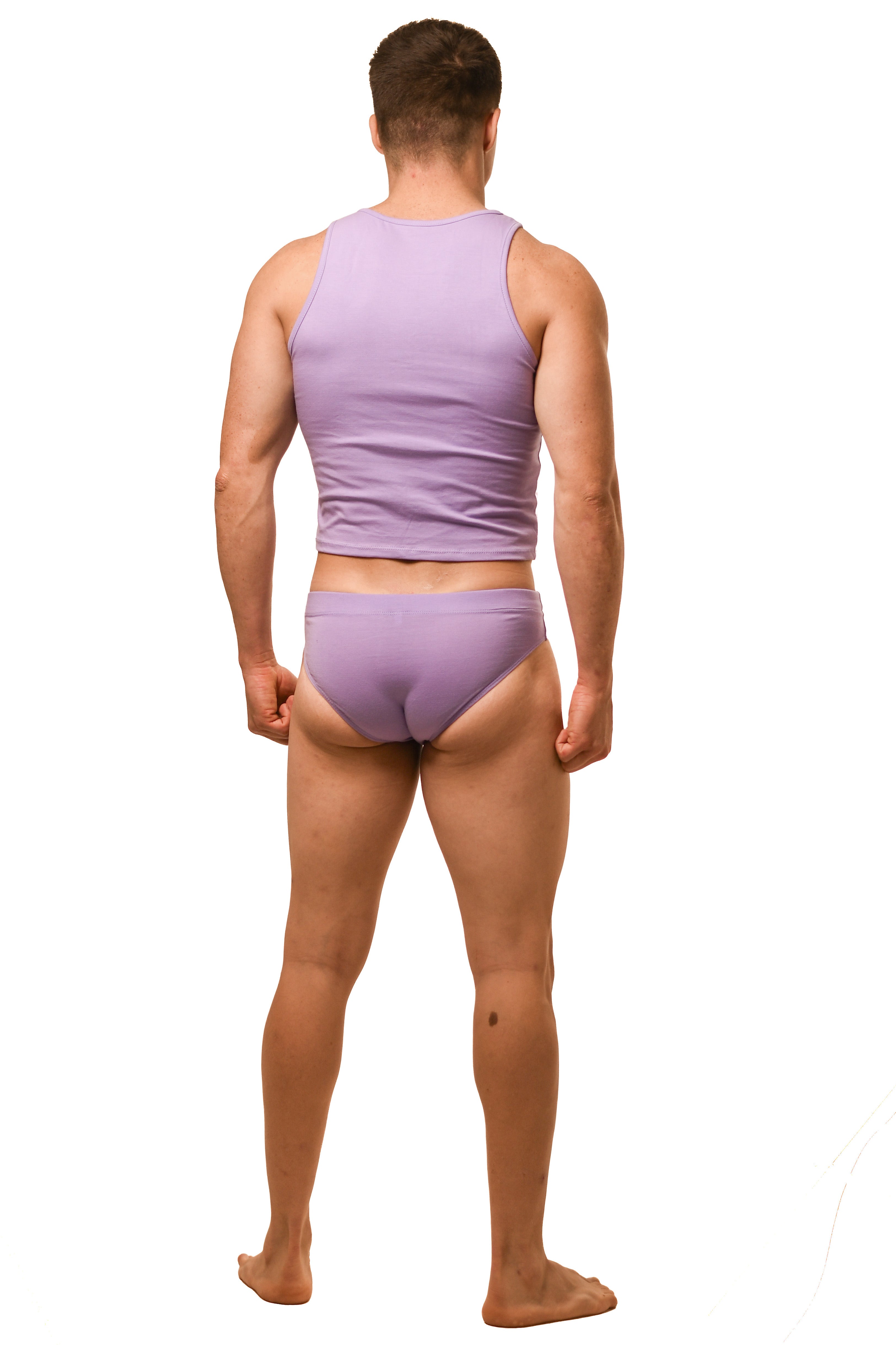 Lilac Gabriel Brief Set