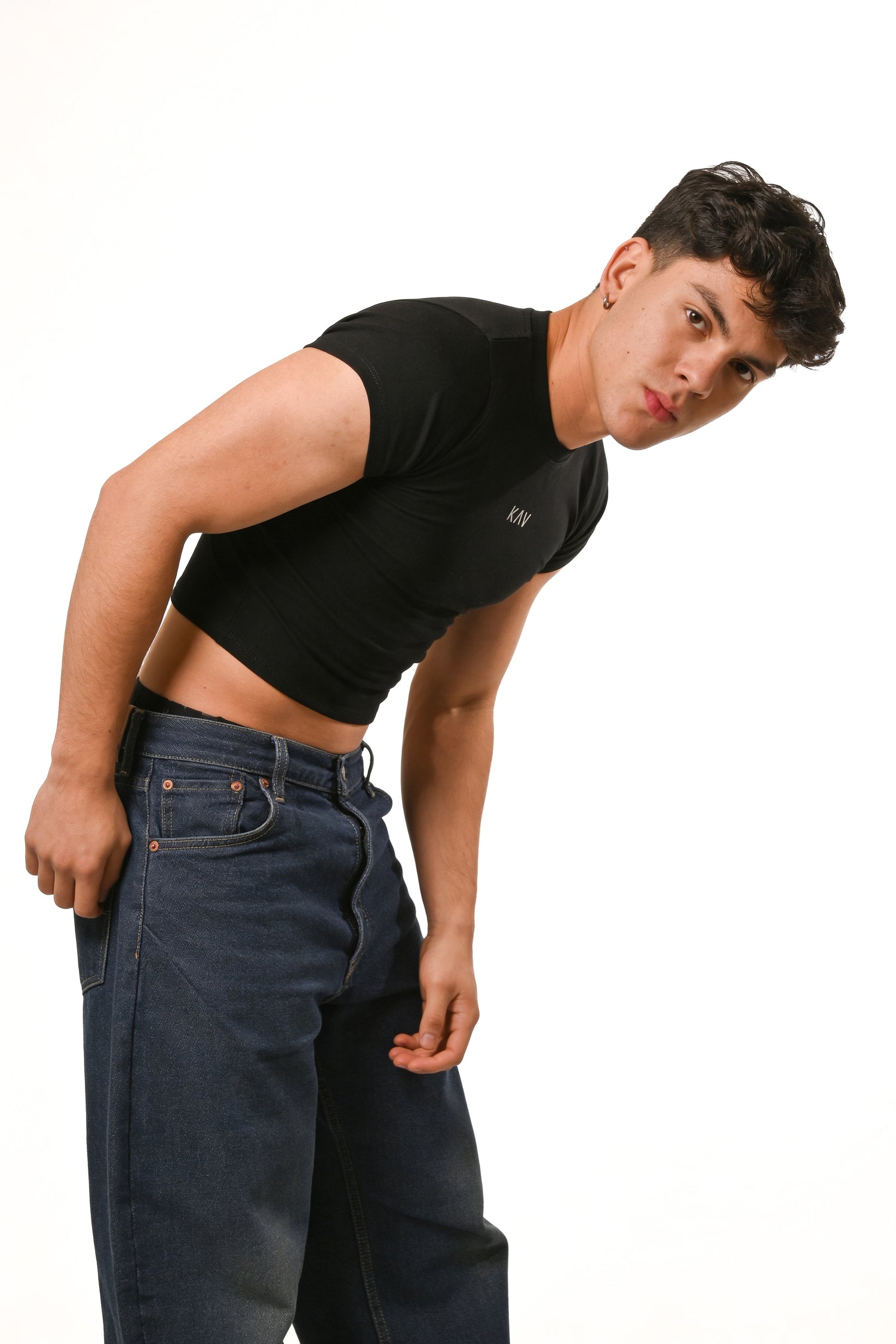 Black Magnet Baby Tee