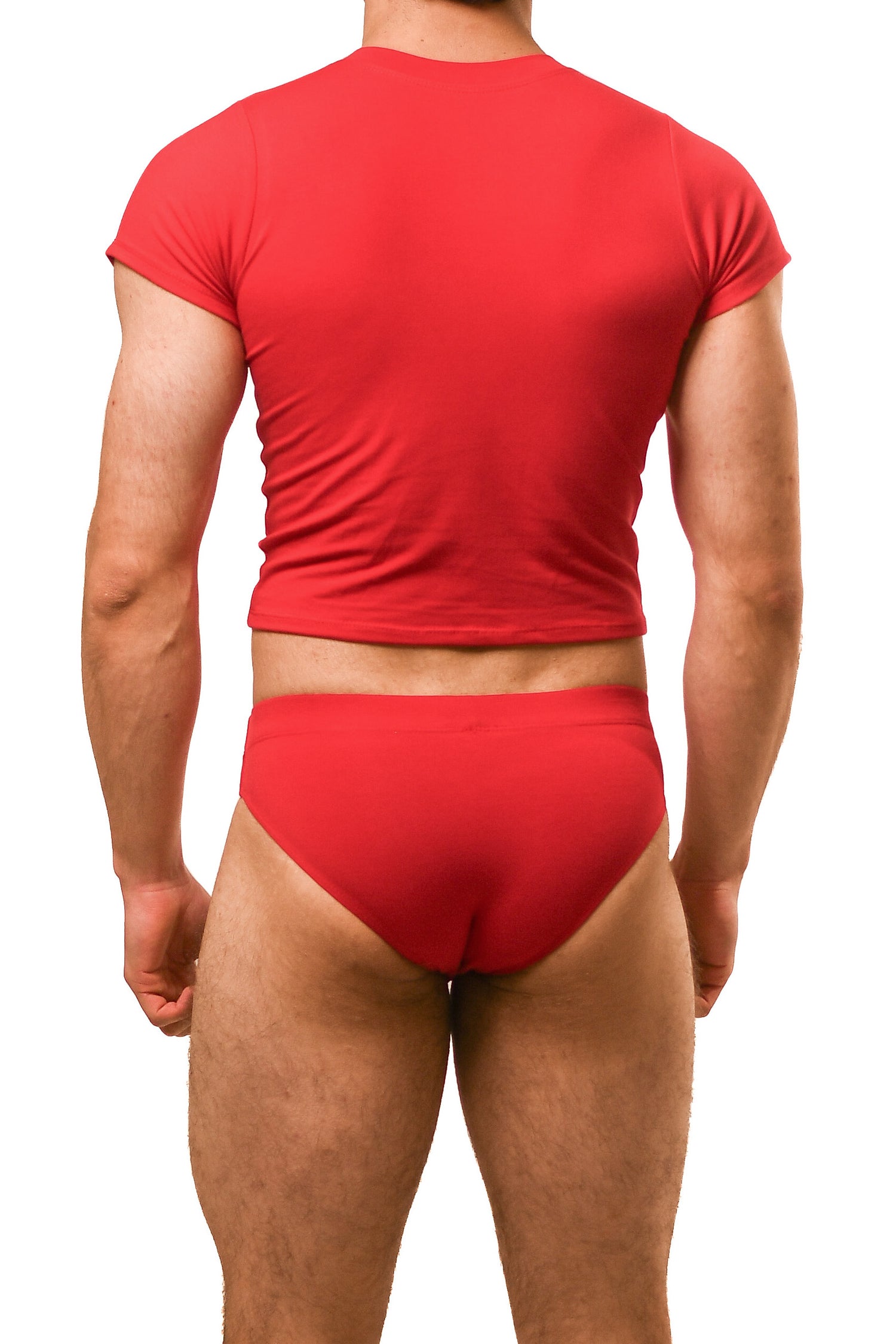 Red Alberto Brief Set