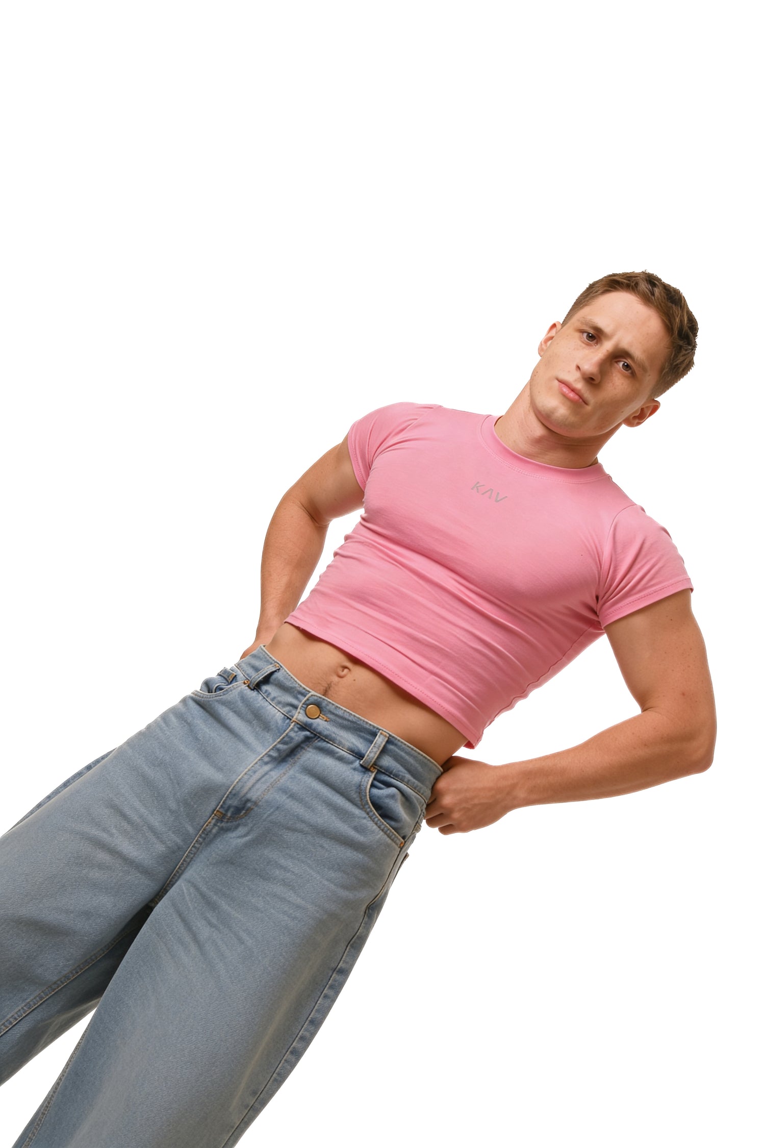 Pink Magnet Baby Tee