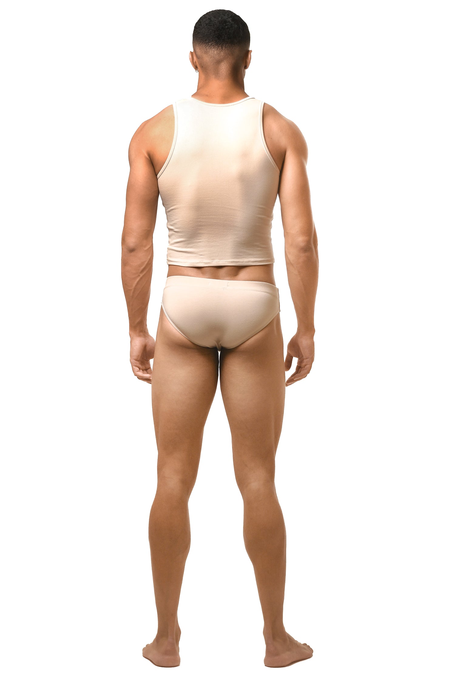 Beige Magnet Tank Top
