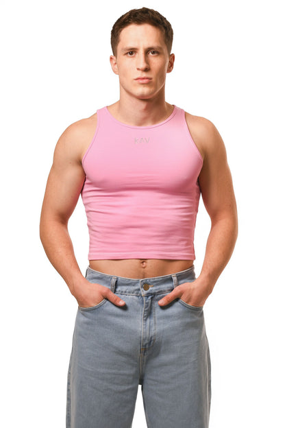 Pink Magnet Tank Top