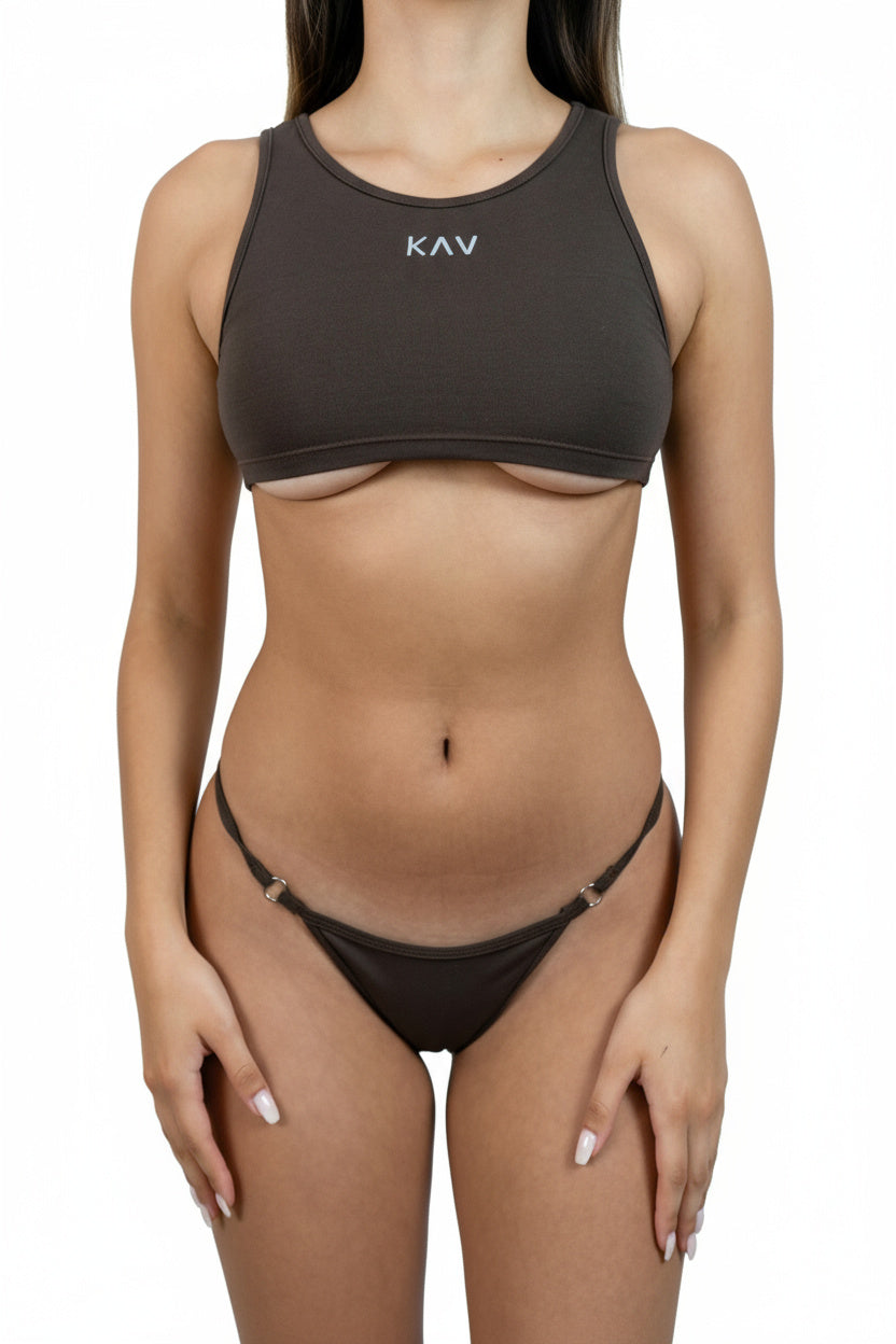 Hot Brown Woman G-String
