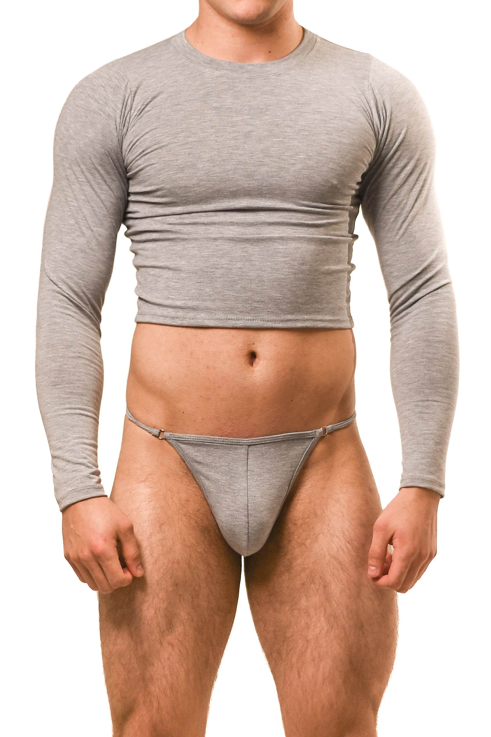 Long Sleeve Magnet G-String Set